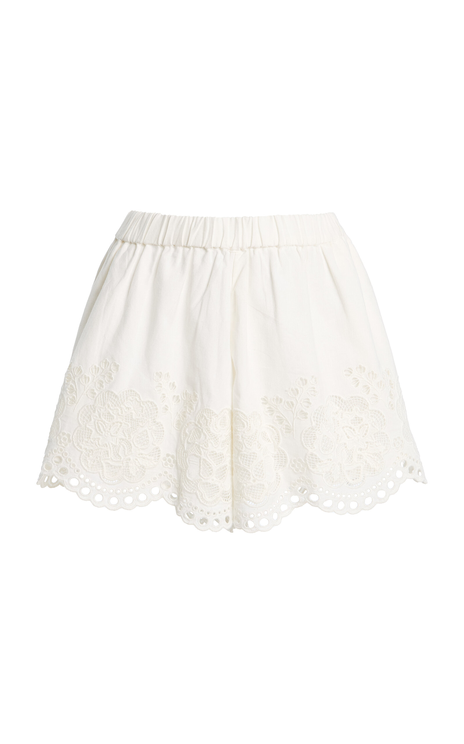 Sea Gardener Embroidered Cotton-Linen Mini Shorts | Thumbnail 12 Sea Gardener Embroidered Cotton-Linen Mini Shorts | Thumbnail 12