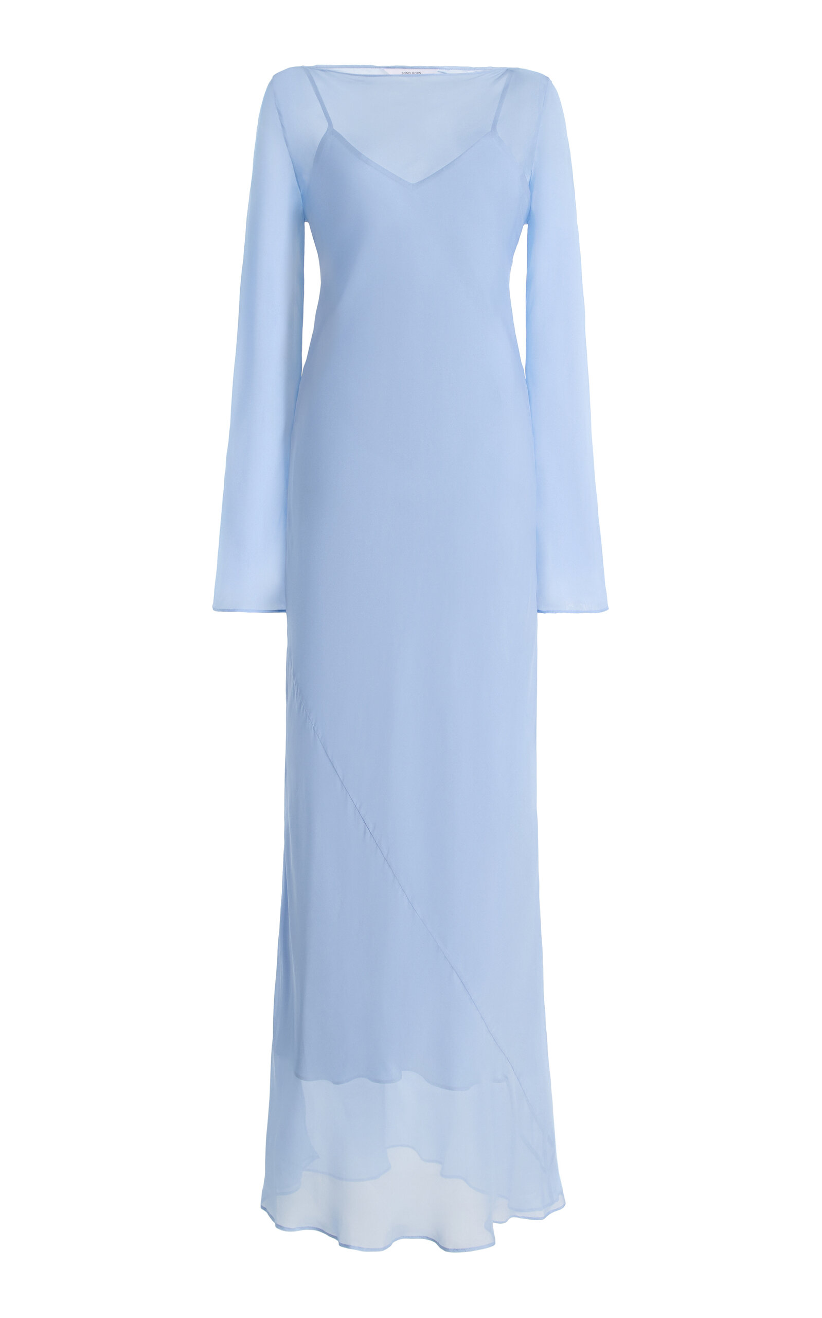 BONDI BORN Capri Silk Maxi Dress