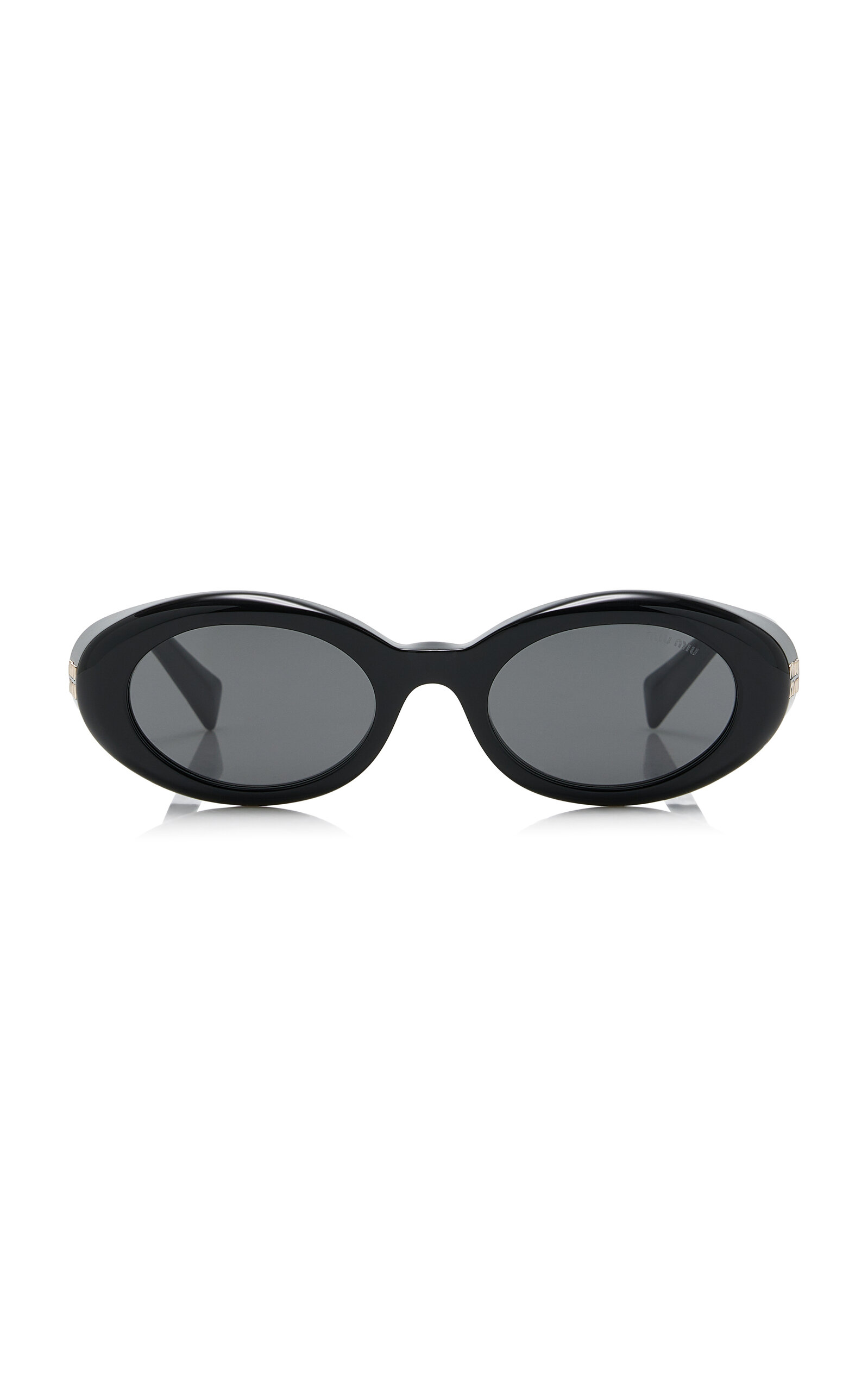 Miu Miu Round-Frame Acetate Sunglasses
