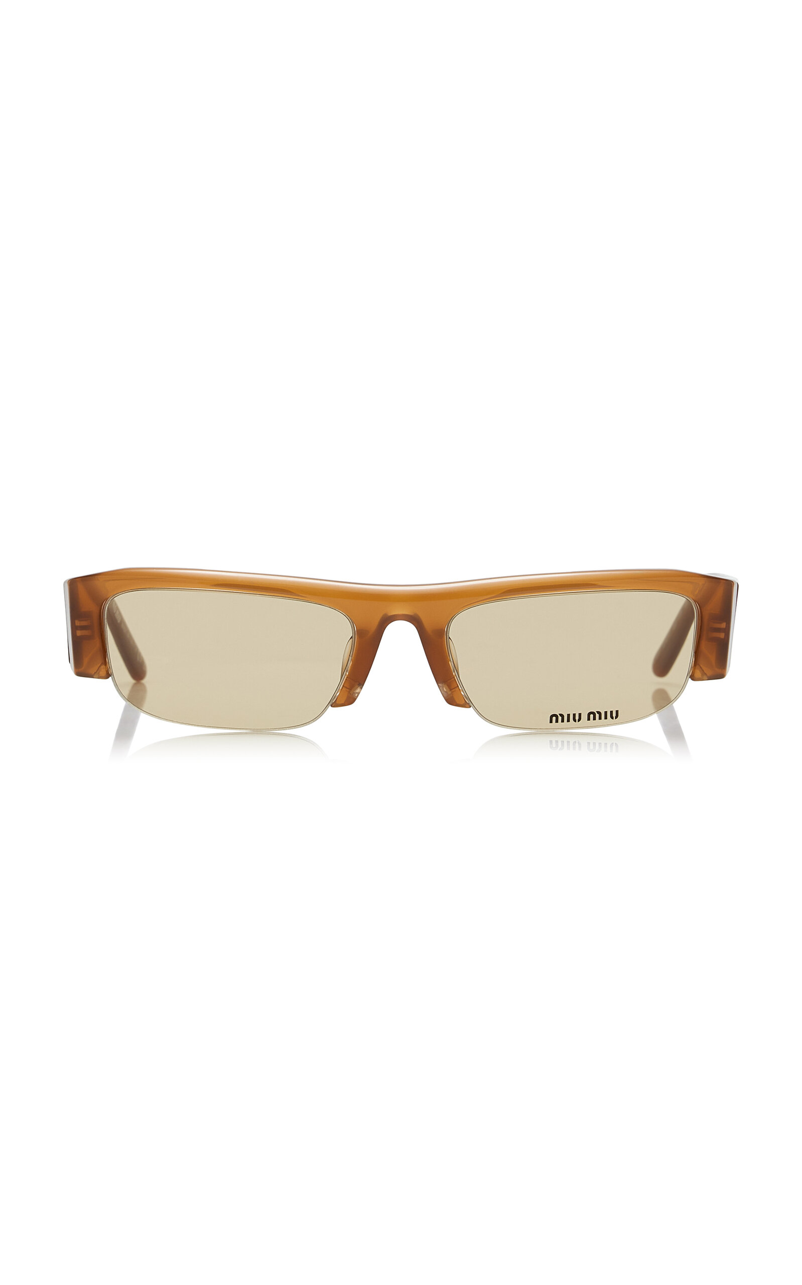 Miu Miu Square-Frame Acetate Sunglasses