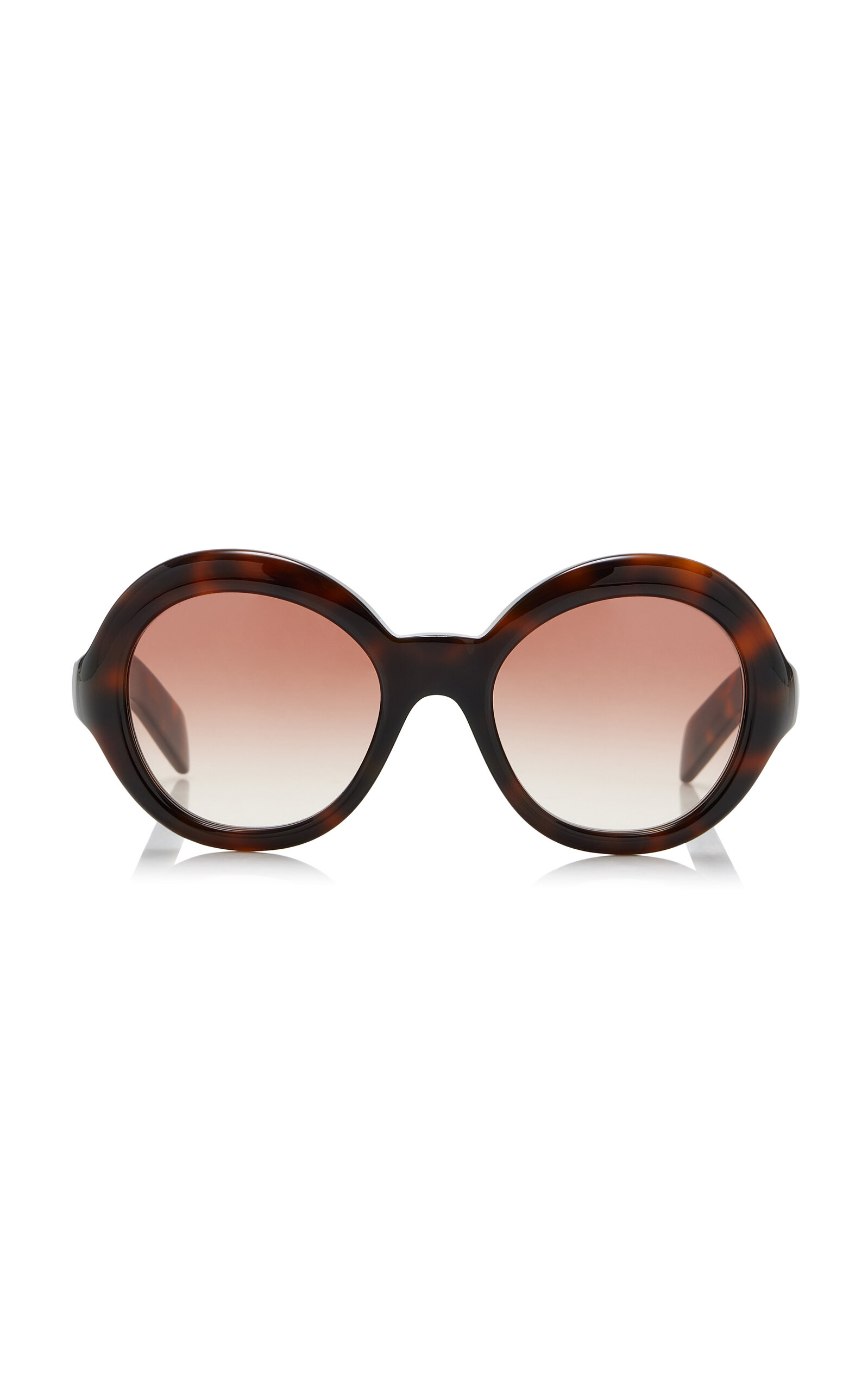 Prada Round-Frame Acetate Sunglasses