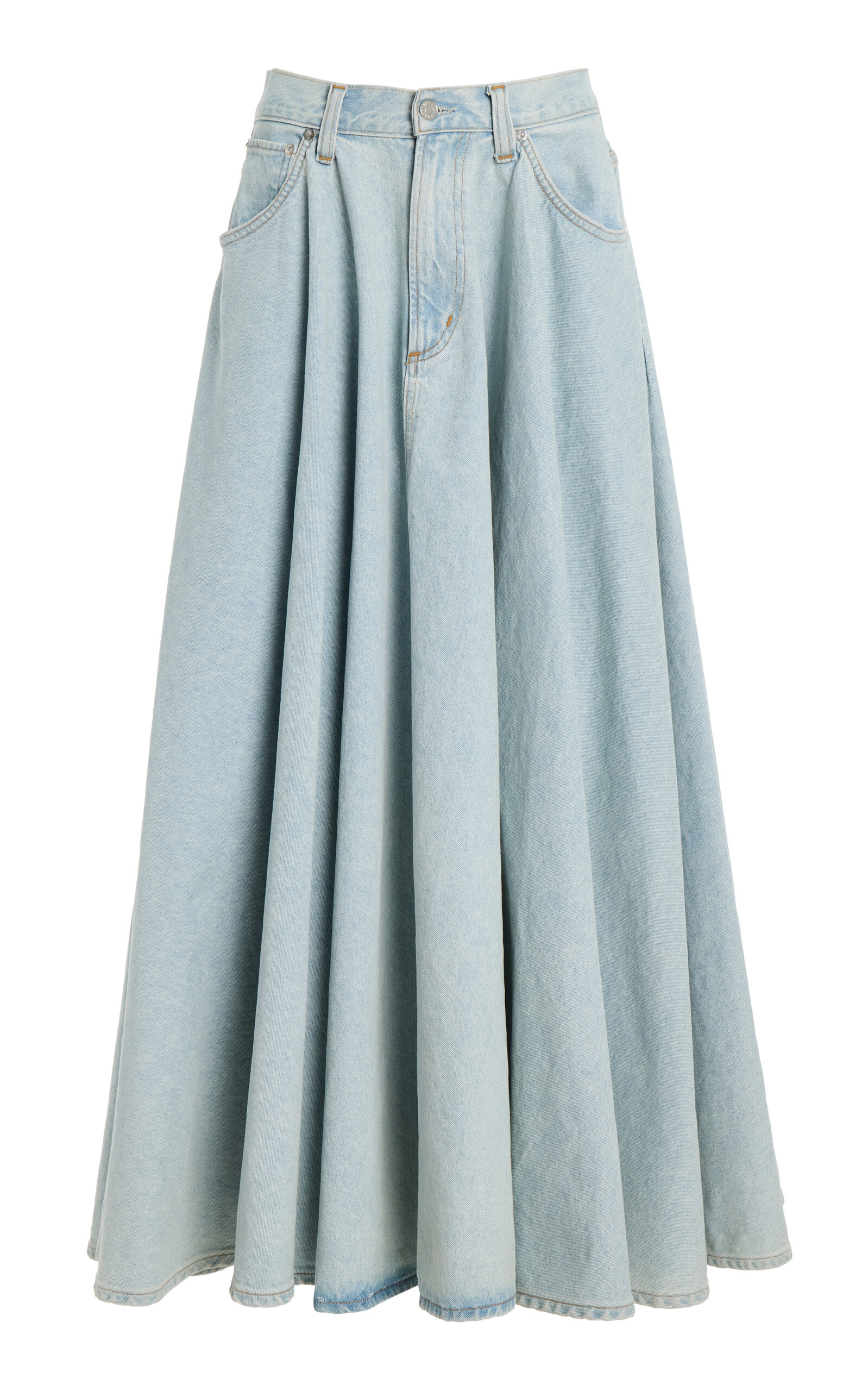 Agolde Otto Denim Maxi Skirt | Thumbnail 7