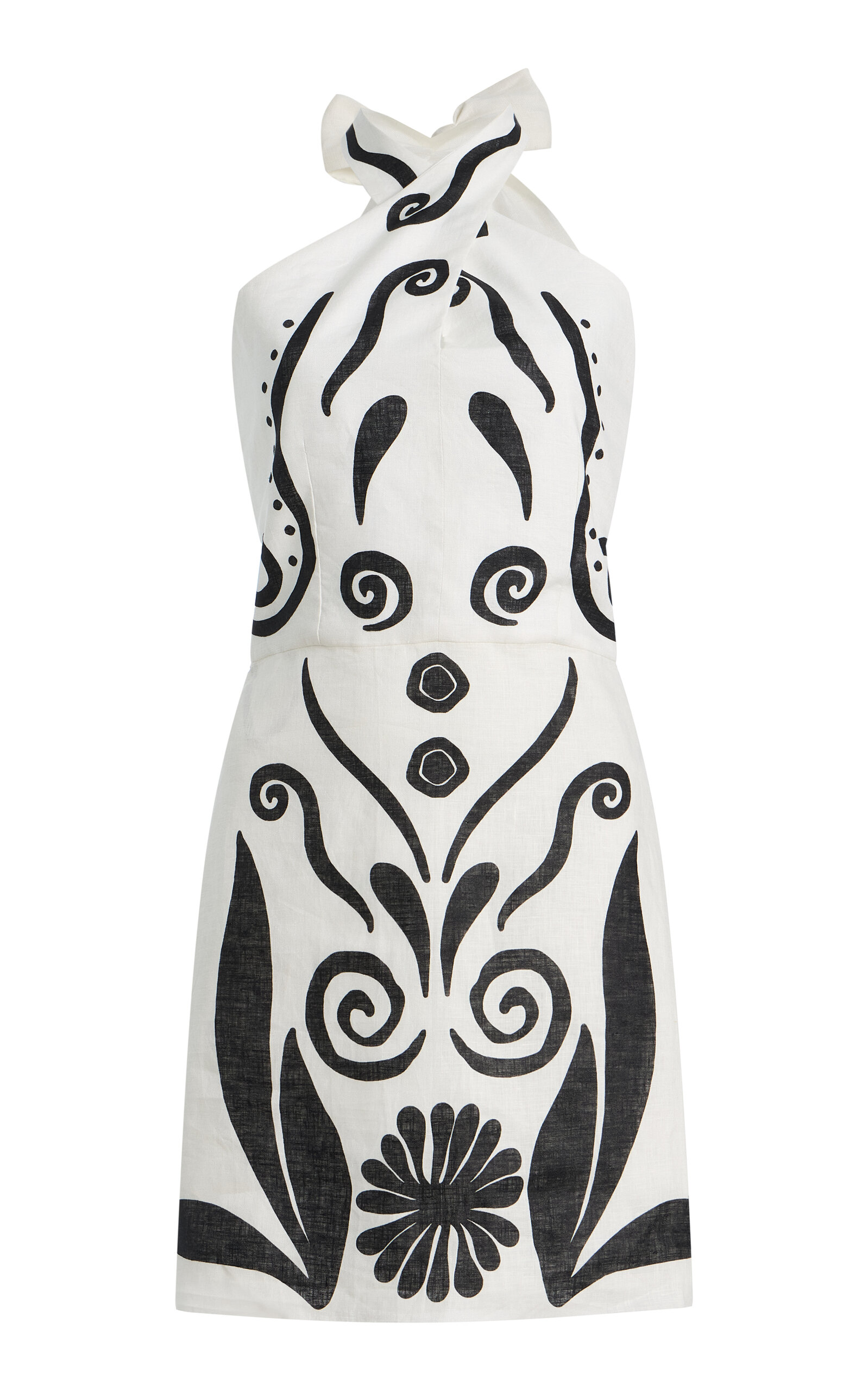 Cala de la Cruz Exclusive Veneta Linen Mini Dress