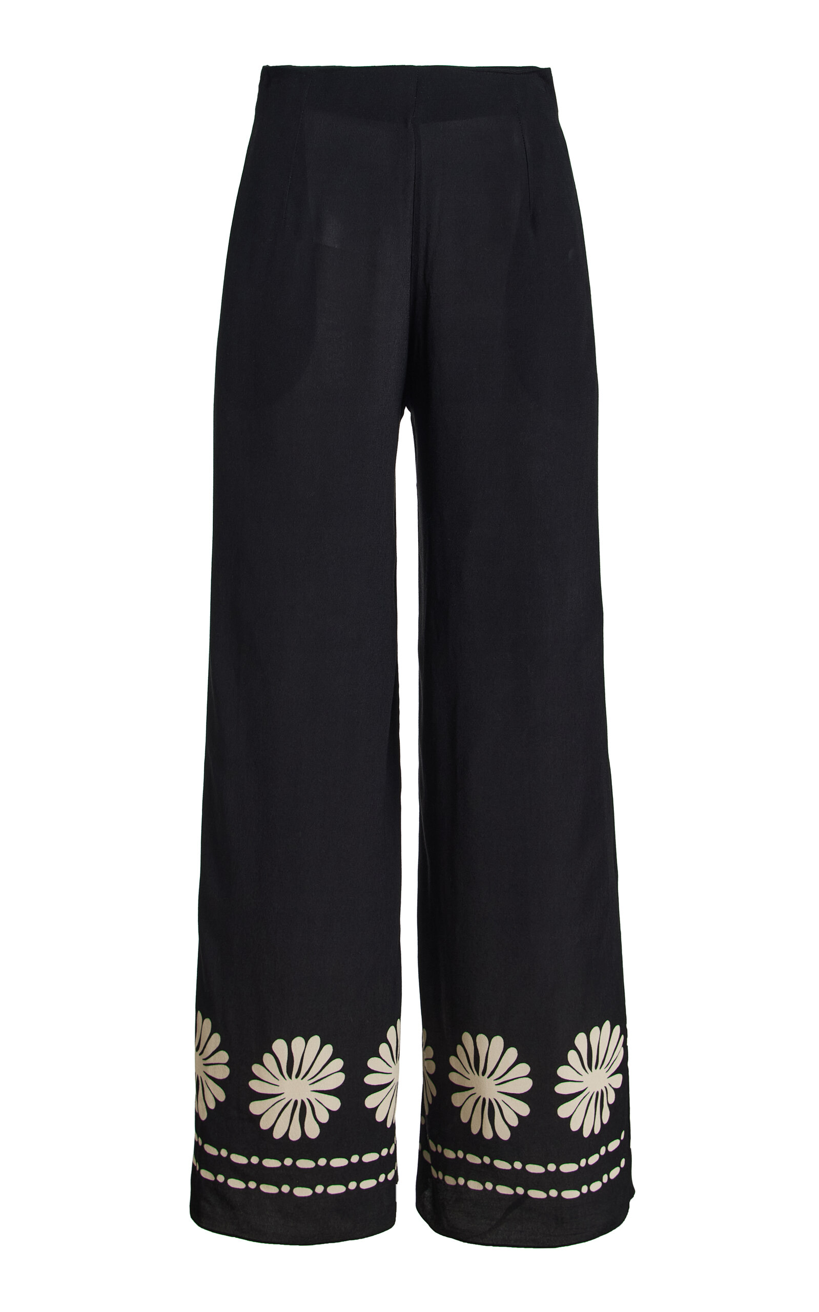 Cala de la Cruz Toya Printed Crepe Wide-Leg Pants | Thumbnail 9
