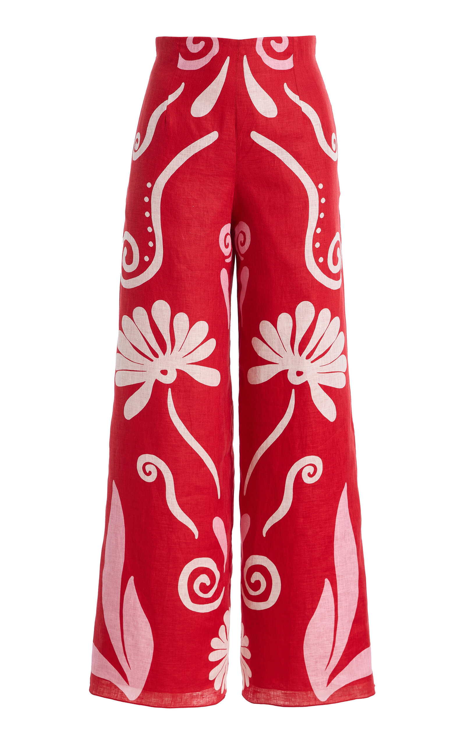 Cala de la Cruz Exclusive Toya Linen Wide-Leg Pants | Thumbnail 9