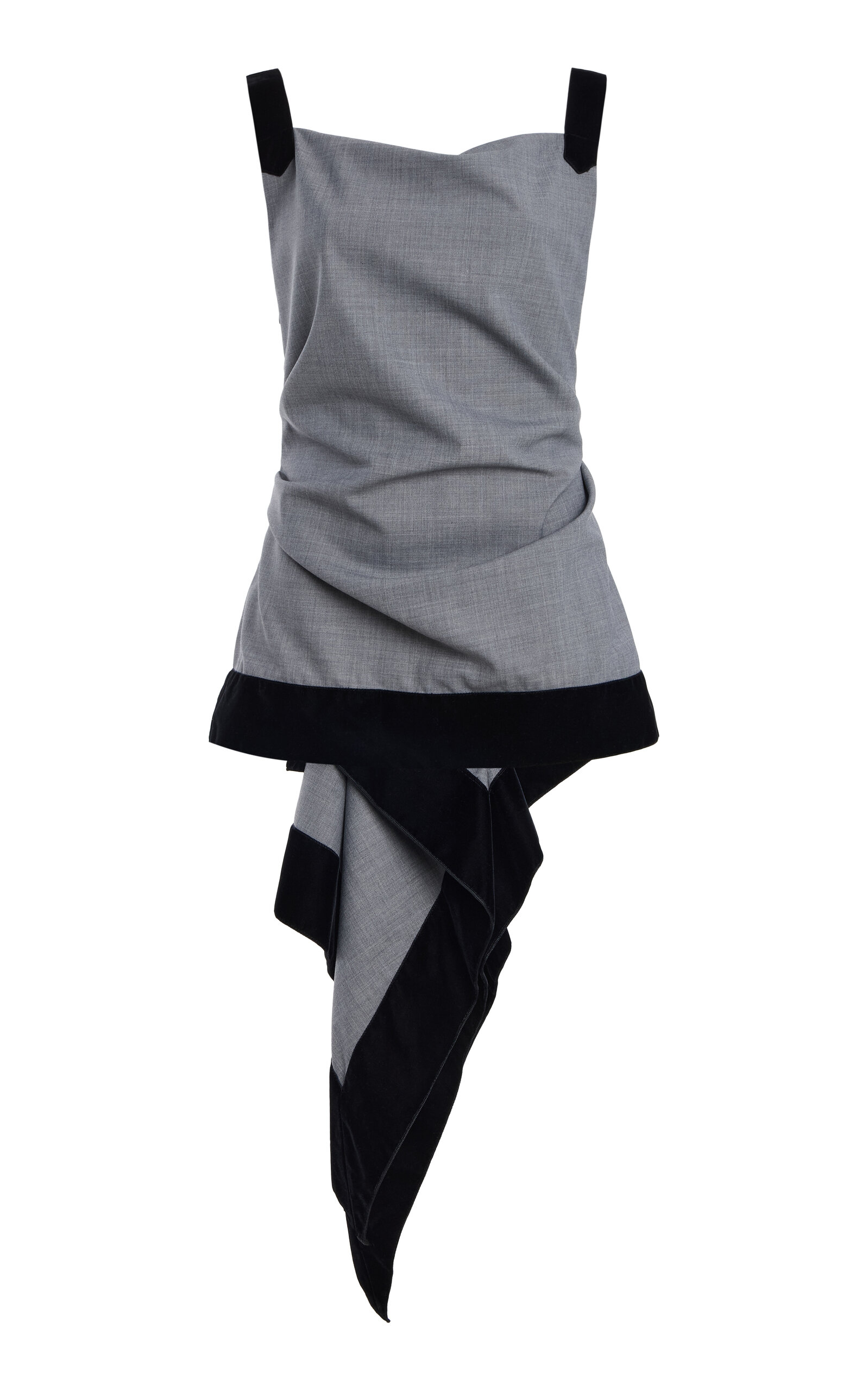 Rosie Assoulin Side Ponytail Wool Top