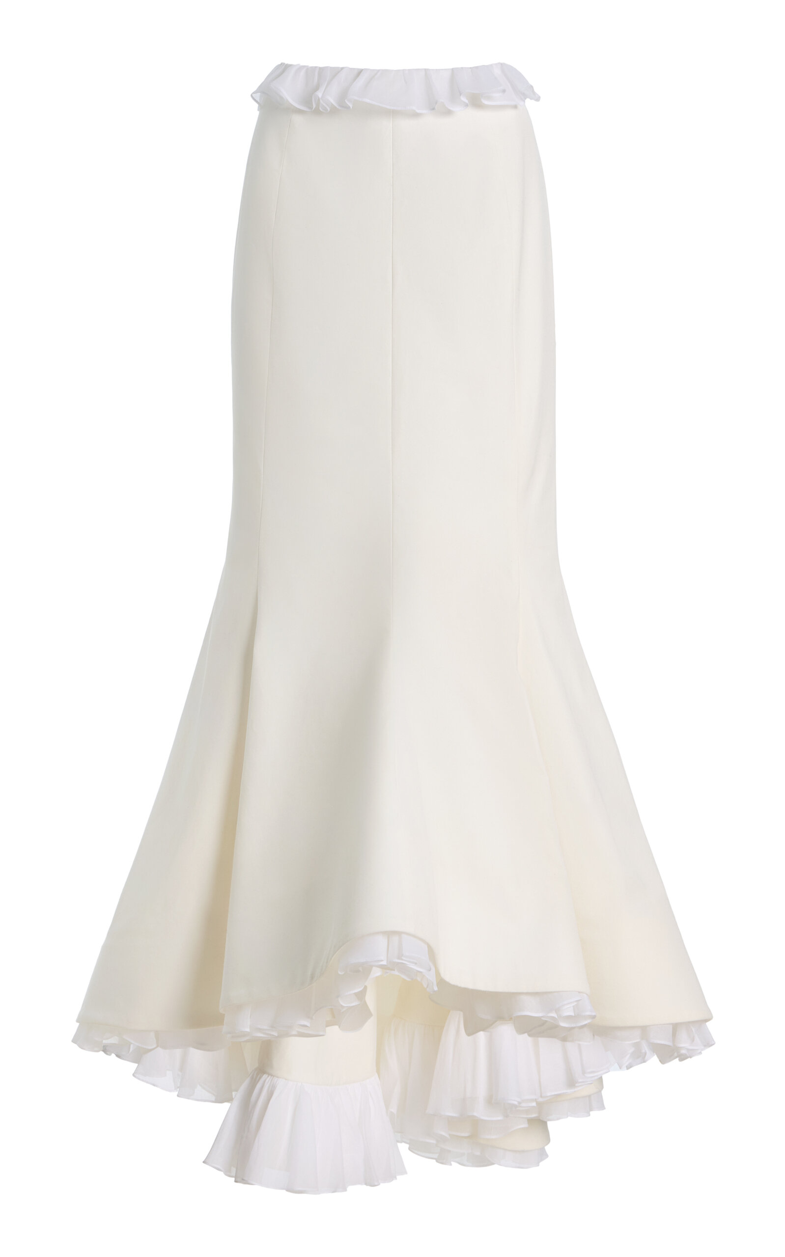 Rosie Assoulin Can Can Cotton Skirt