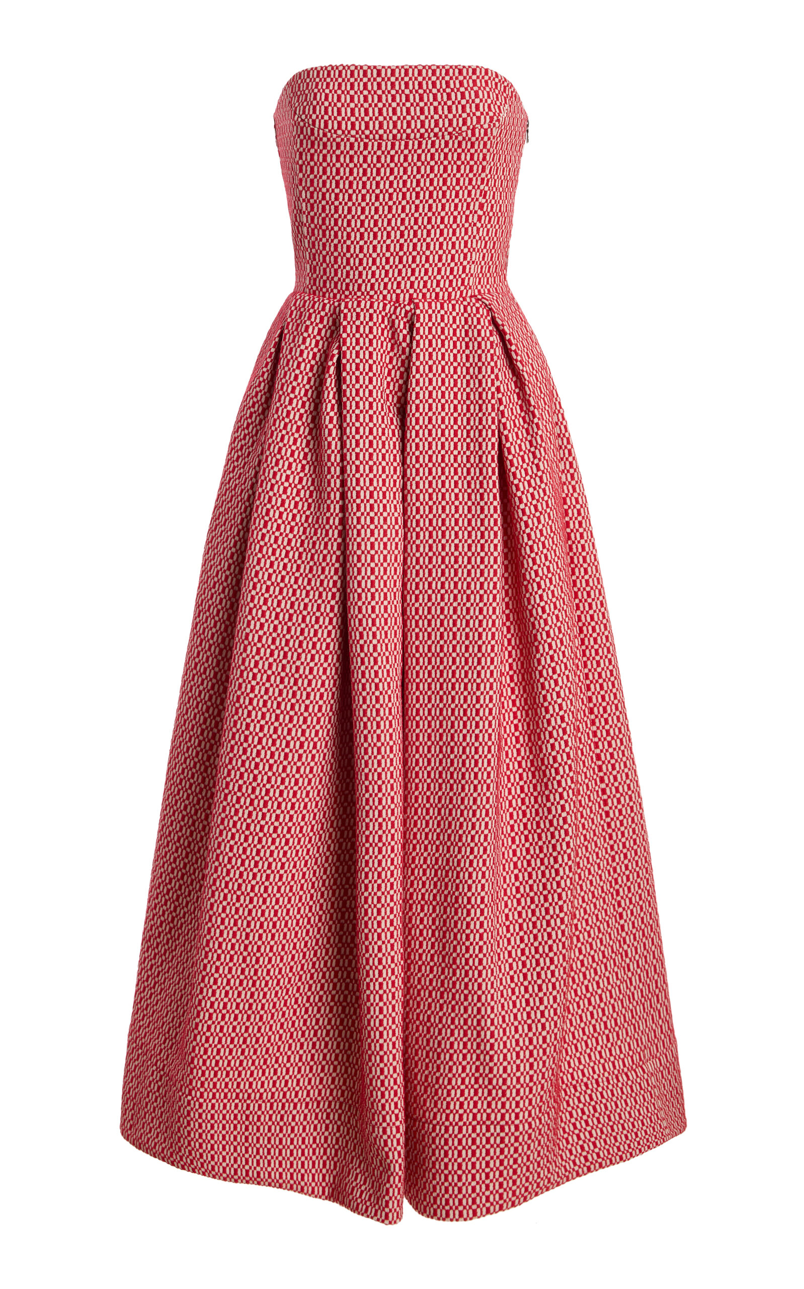 Rosie Assoulin Oh Oh Livia's Woven Dress
