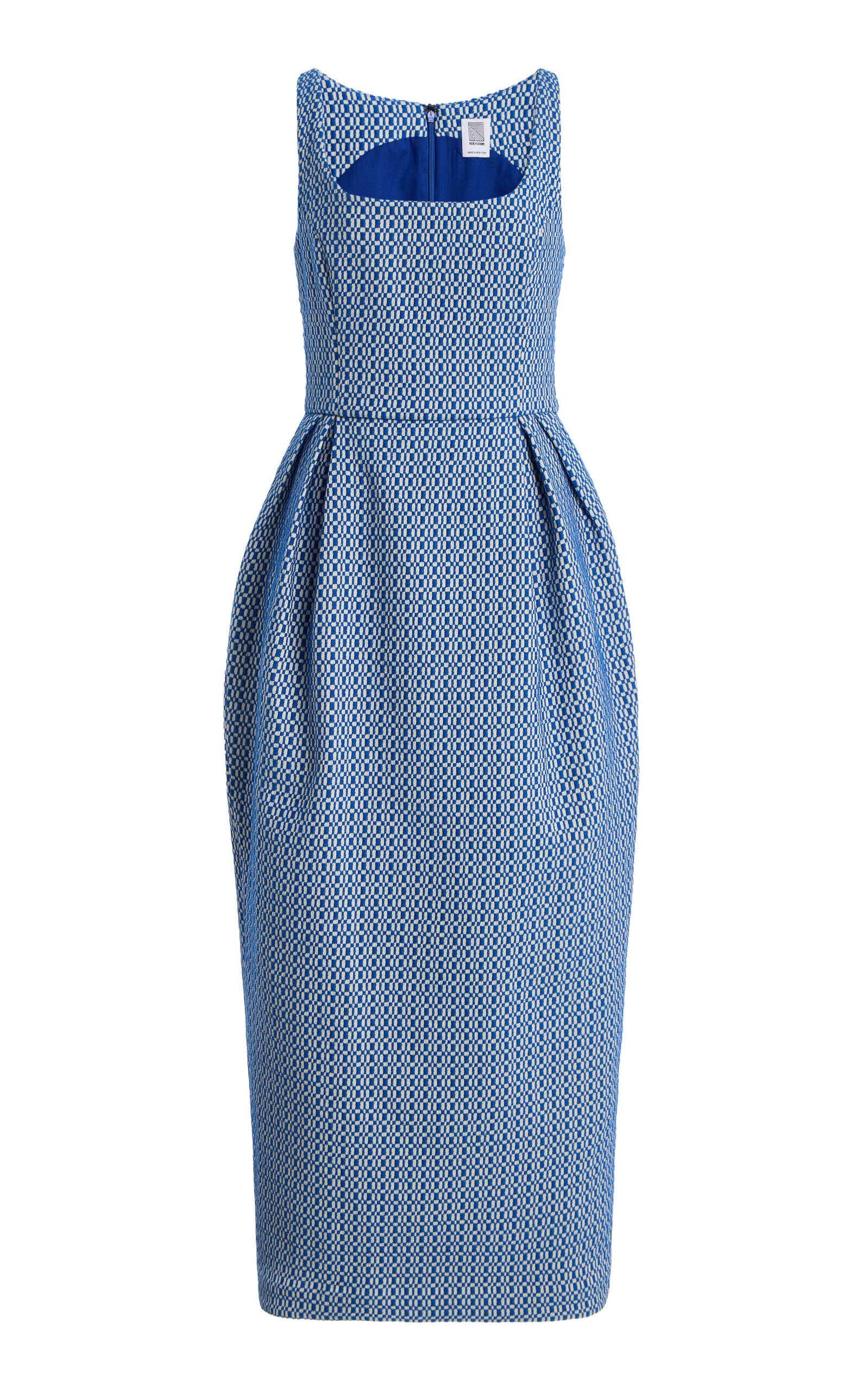 Rosie Assoulin Peg Woven Midi Dress