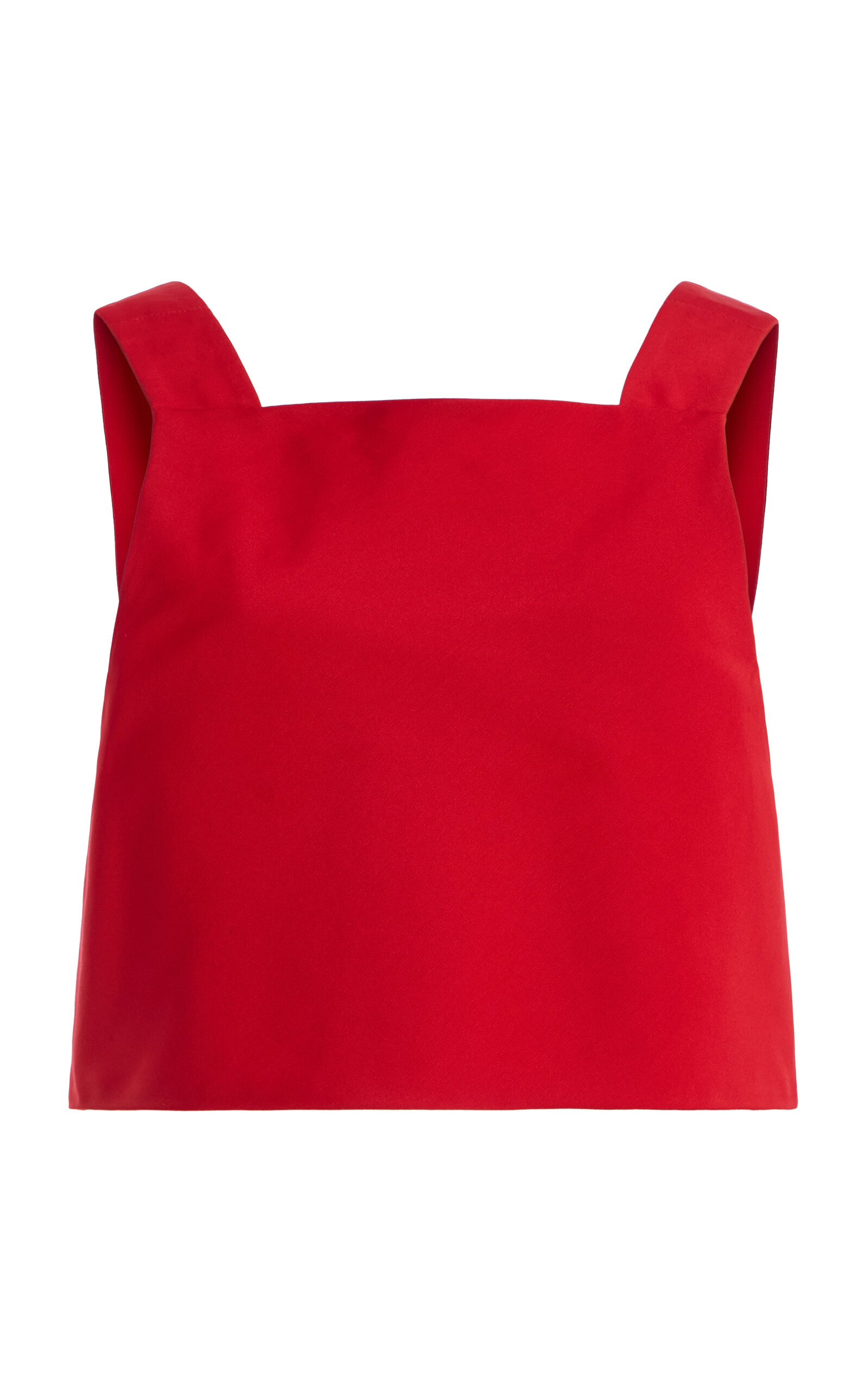 Rosie Assoulin Shoulder Cotton Crop Top