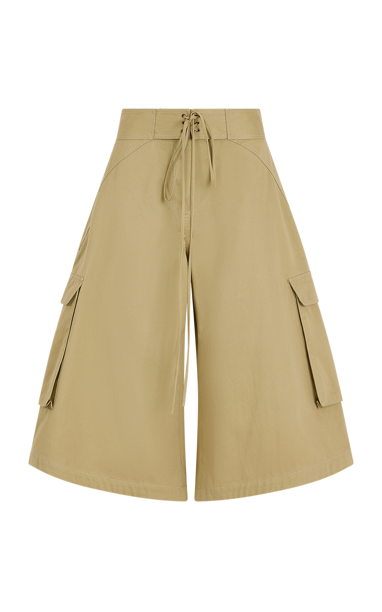 Rosie Assoulin Cotton Surf Shorts