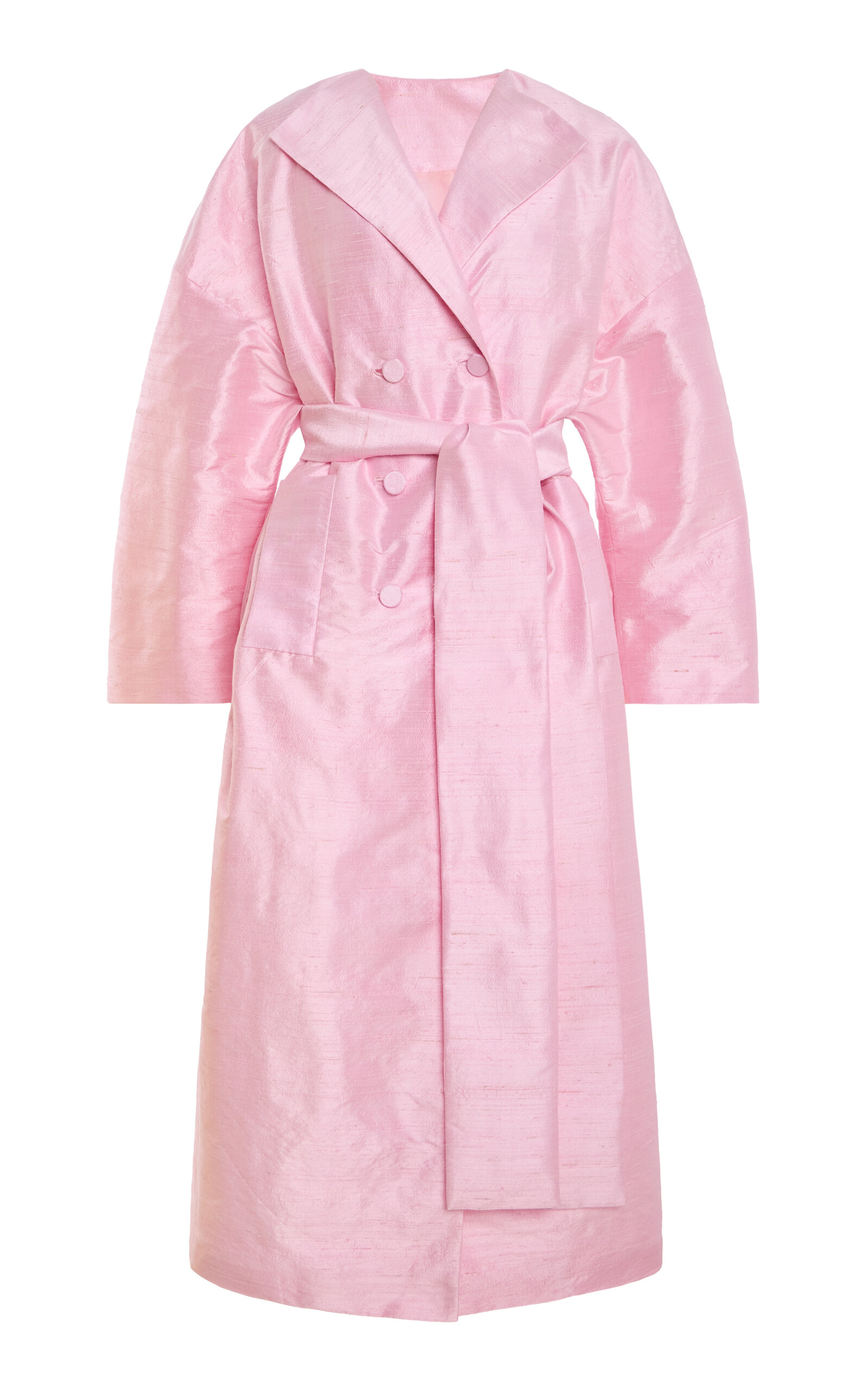 Rosie Assoulin Oversized Silk Coat