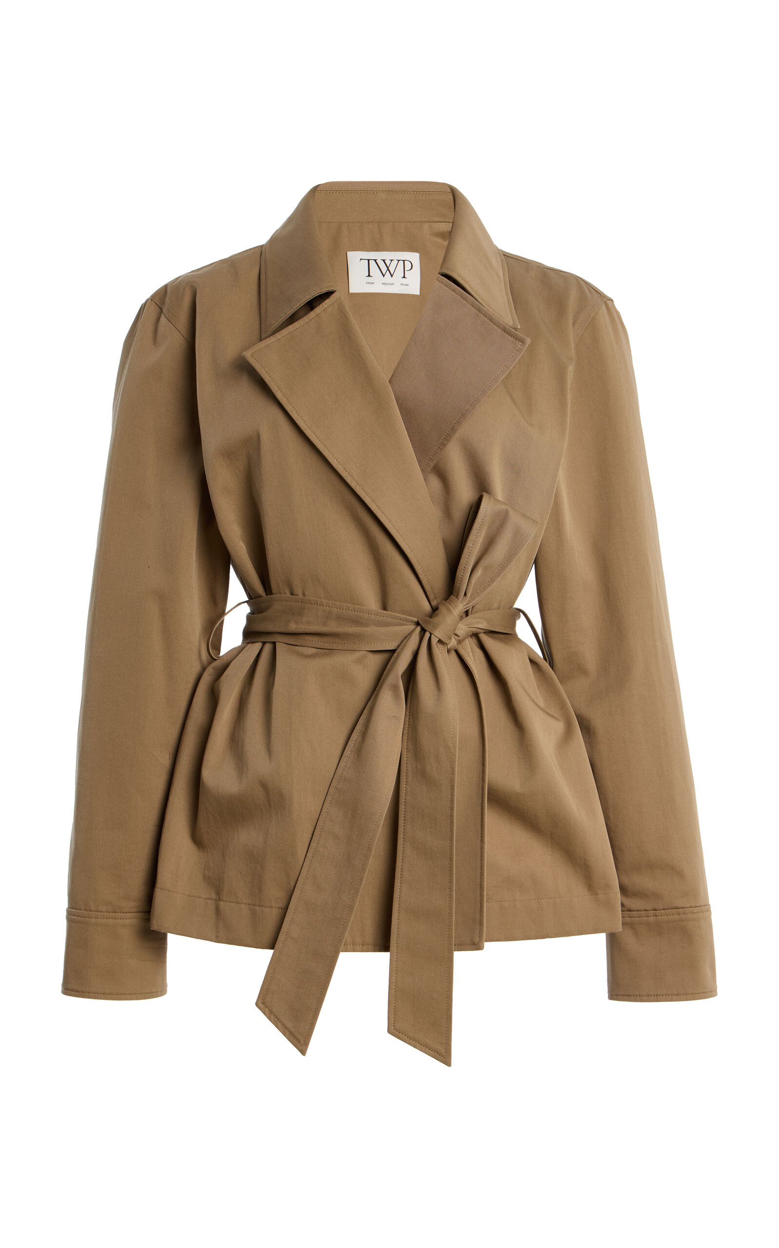 TWP Wrap Me Up Cotton Jacket - Women's Clothing