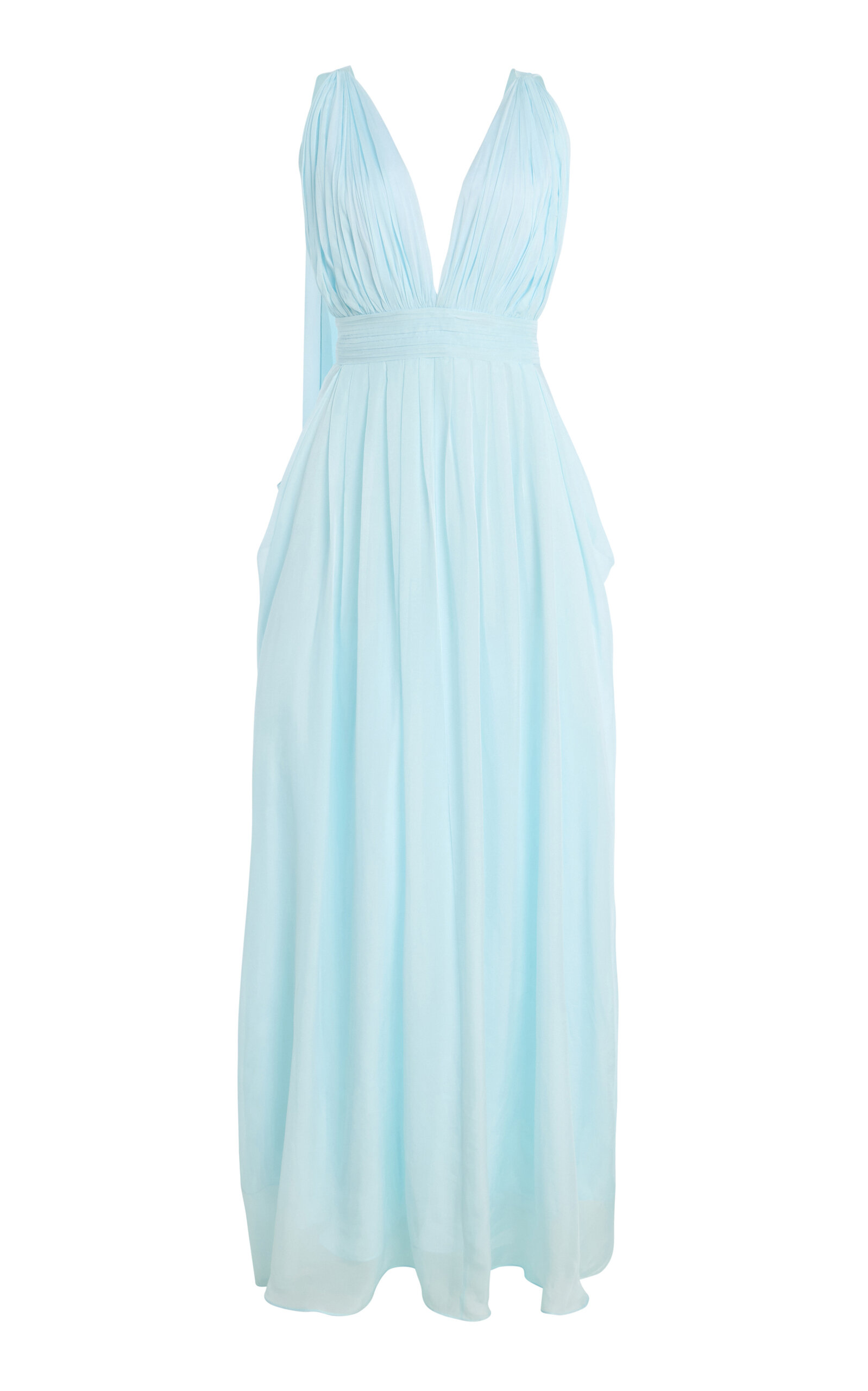 DEME Exclusive The Sabrina Silk-Chiffon Dress - Moda Operandi