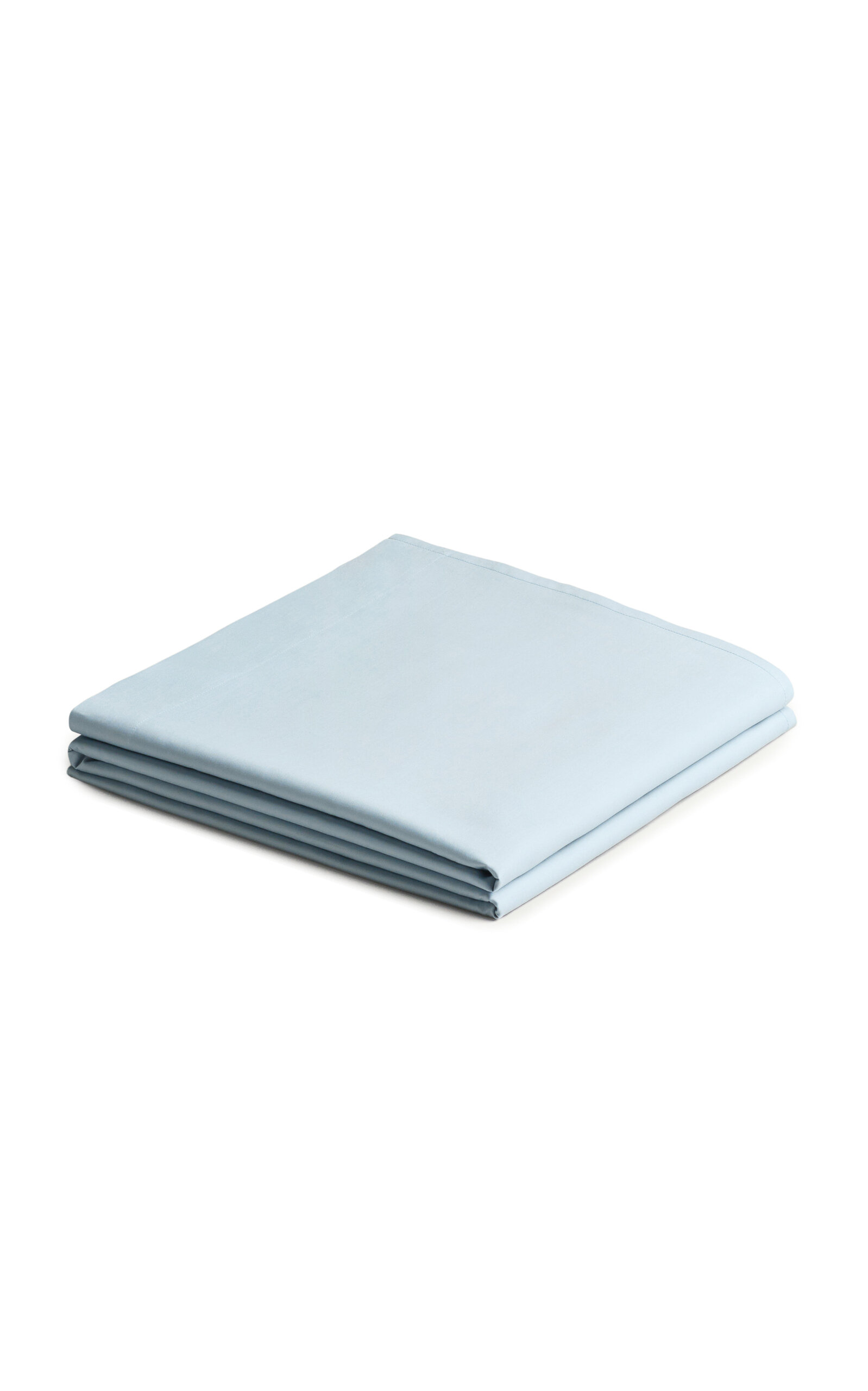 Nordic Knots Exclusive Sateen Flat Queen Sheet - White