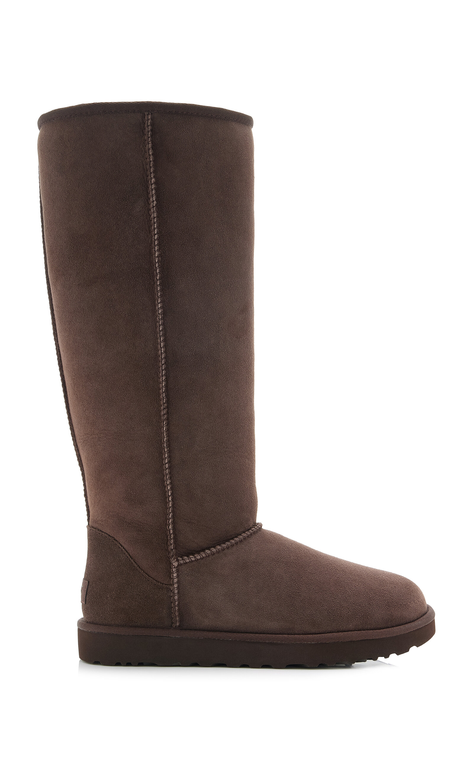 UGG - Classic Ultra Tall Sheepskin Boots - Brown - US 5 - Moda Operandi