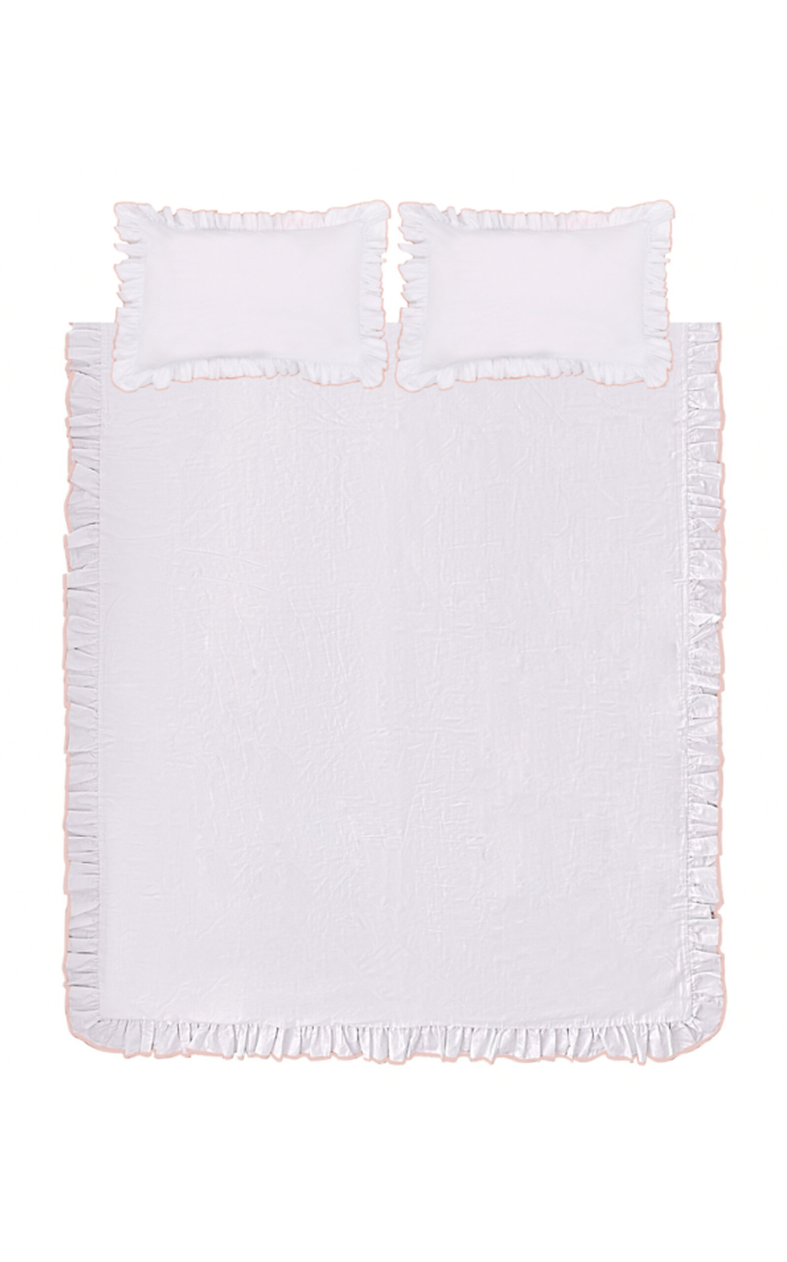 Sukun Exclusive Provence Pink Full Cotton Bed Bundle - Multi