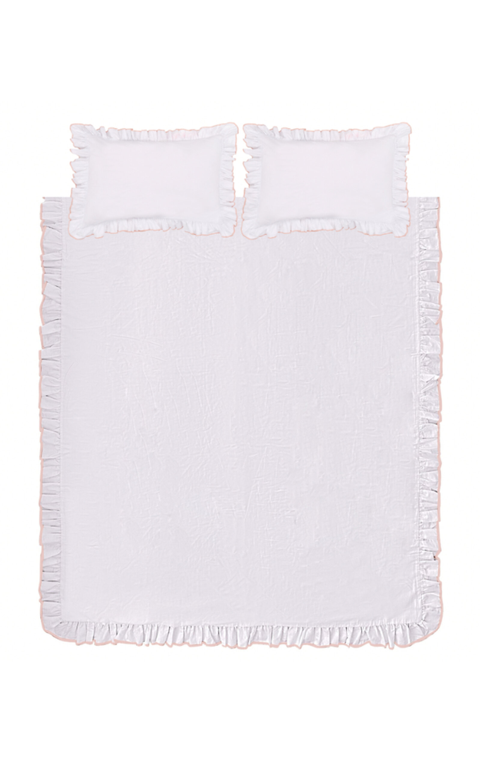 Sukun Exclusive Provence Pink Queen Cotton Bed Bundle - Multi