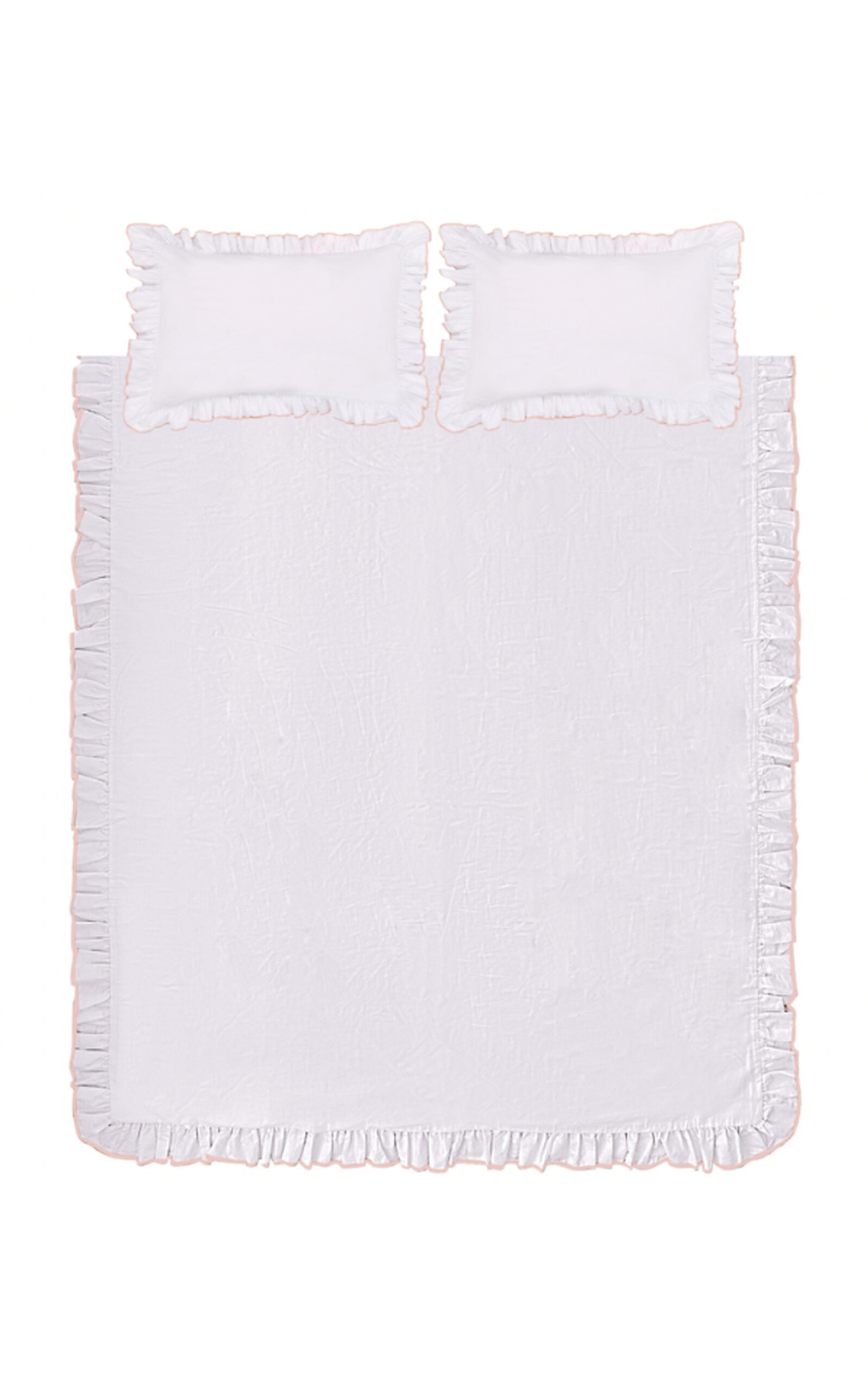 Sukun Exclusive Provence Pink King Cotton Bed Bundle - Multi