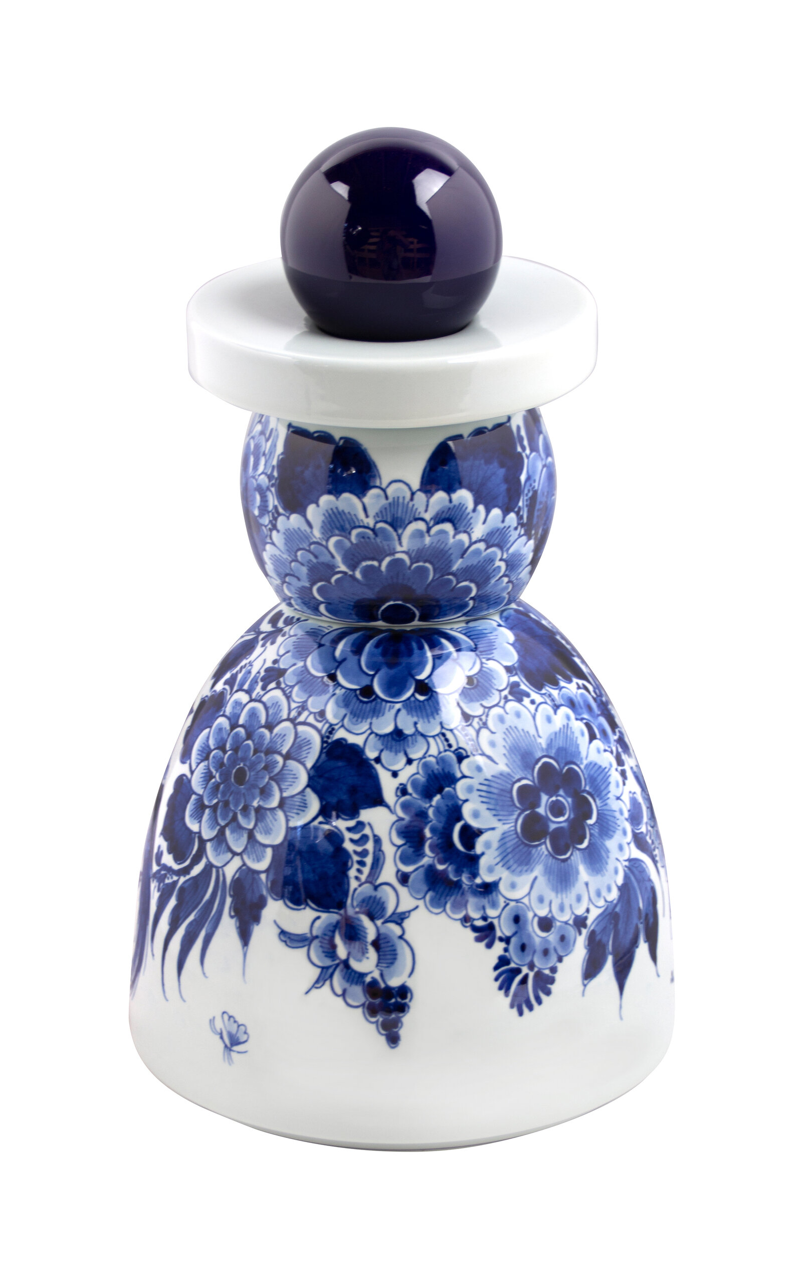 Royal Delft Proud Mary Cobalt Flower Ltd. - Multi