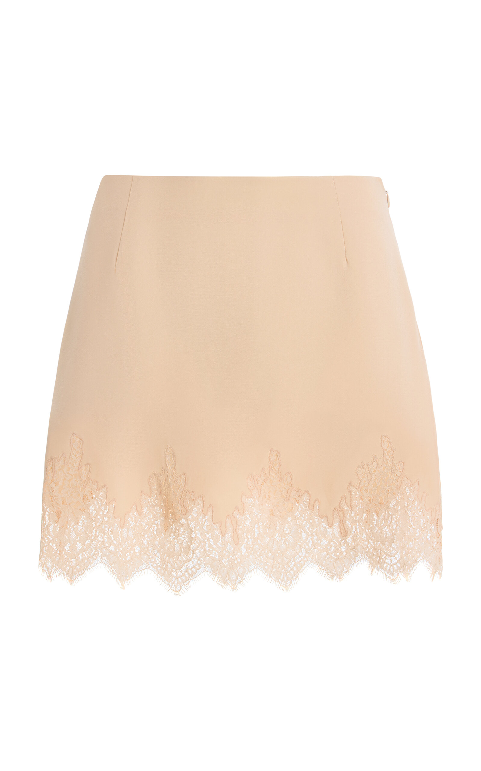RENGGLI Silk Mini Skirt
