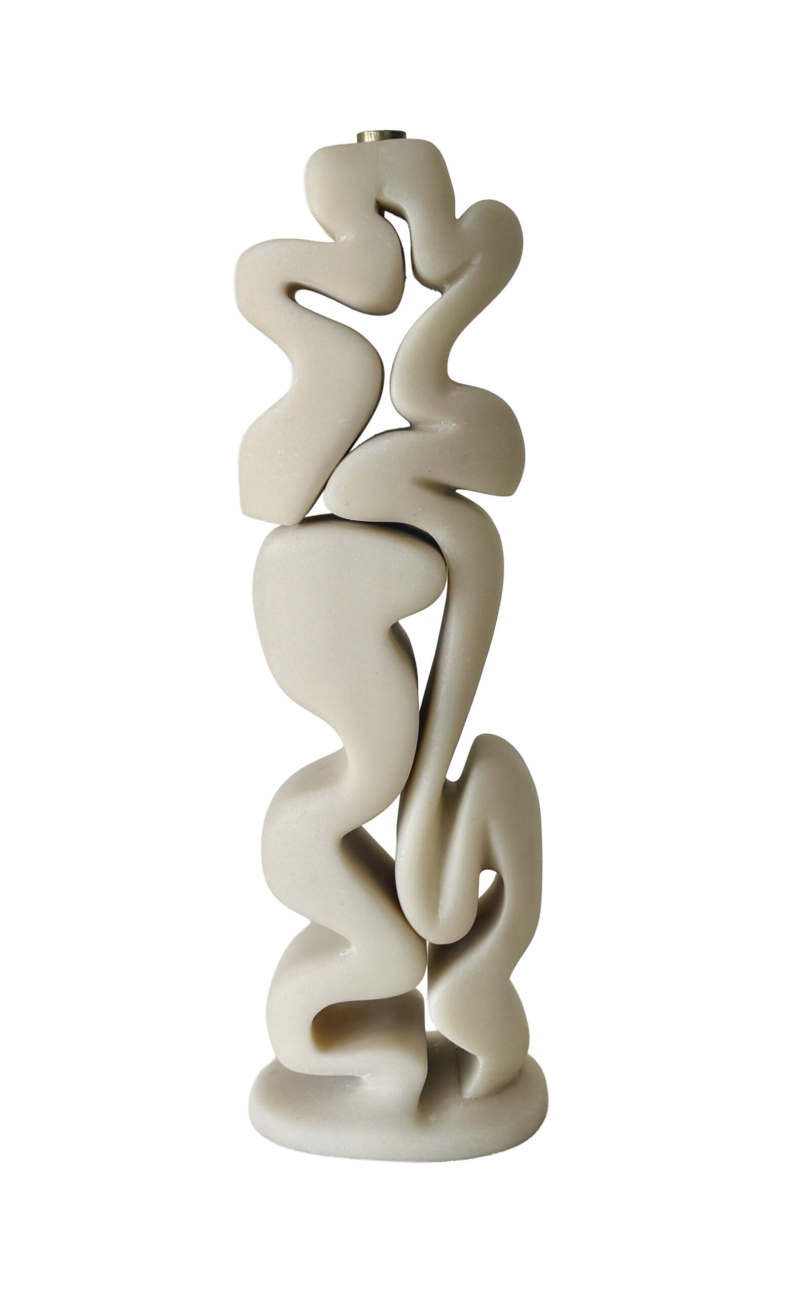 Hannah Polskin Candleholder - Off-White