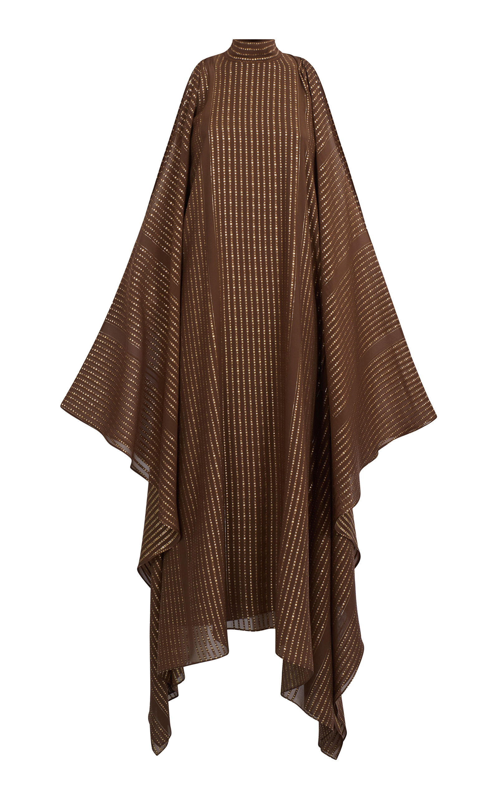 Taller Marmo Agadez Fil Coupè Chiffon Caftan Dress