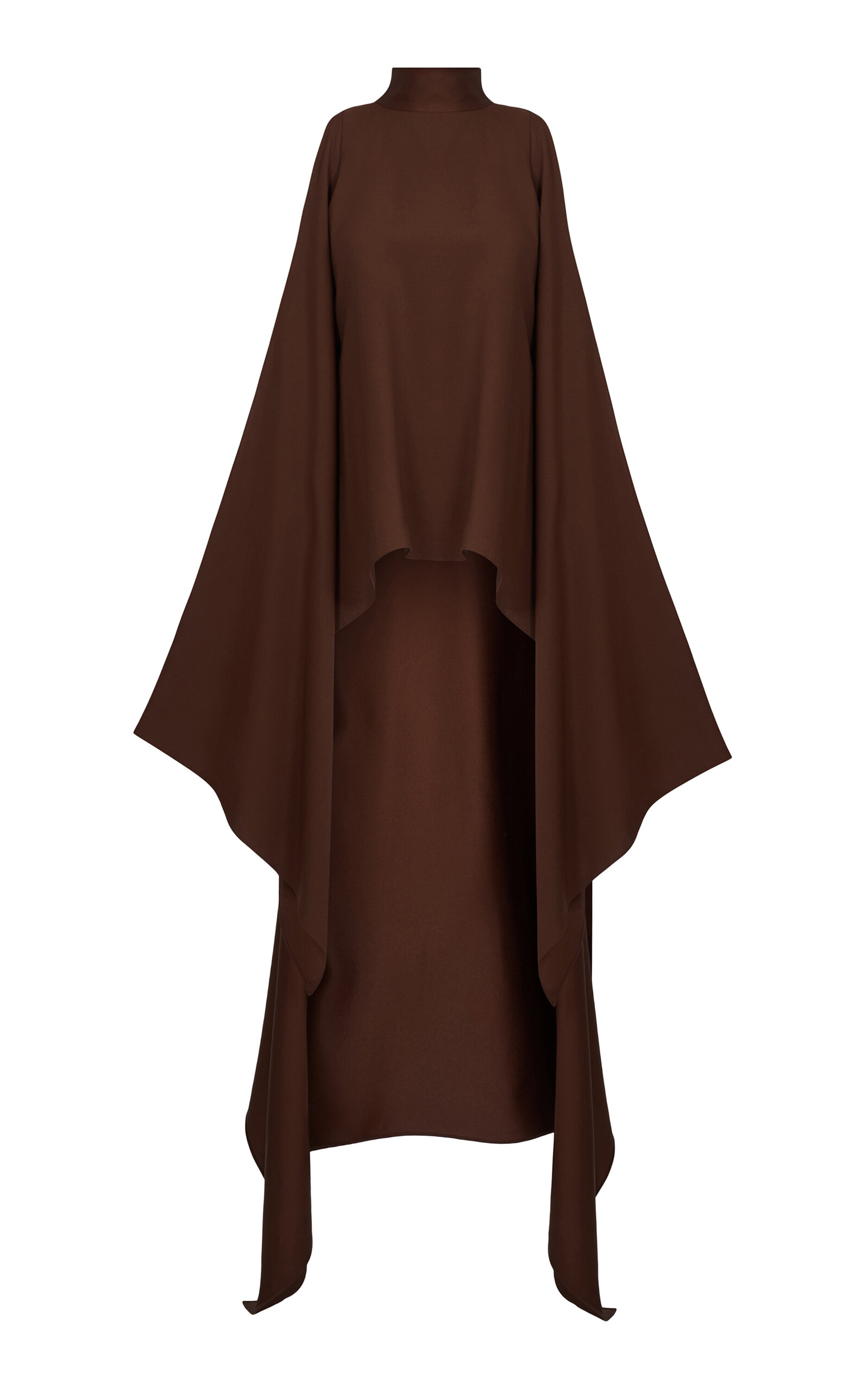 Taller Marmo Agadez Draped Crepe Cady Top