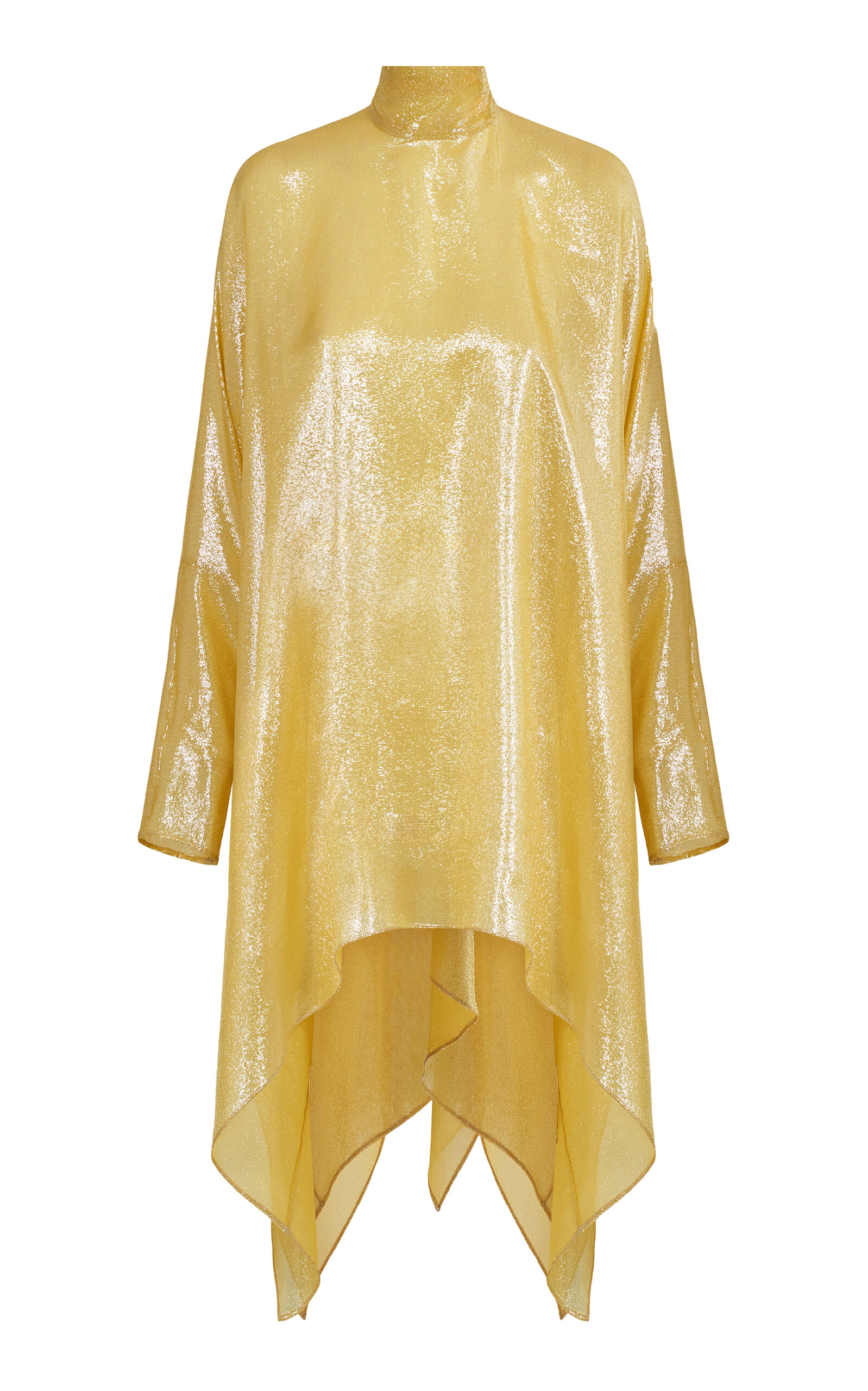 Taller Marmo Wadi Lightweight Lamè Mini Dress