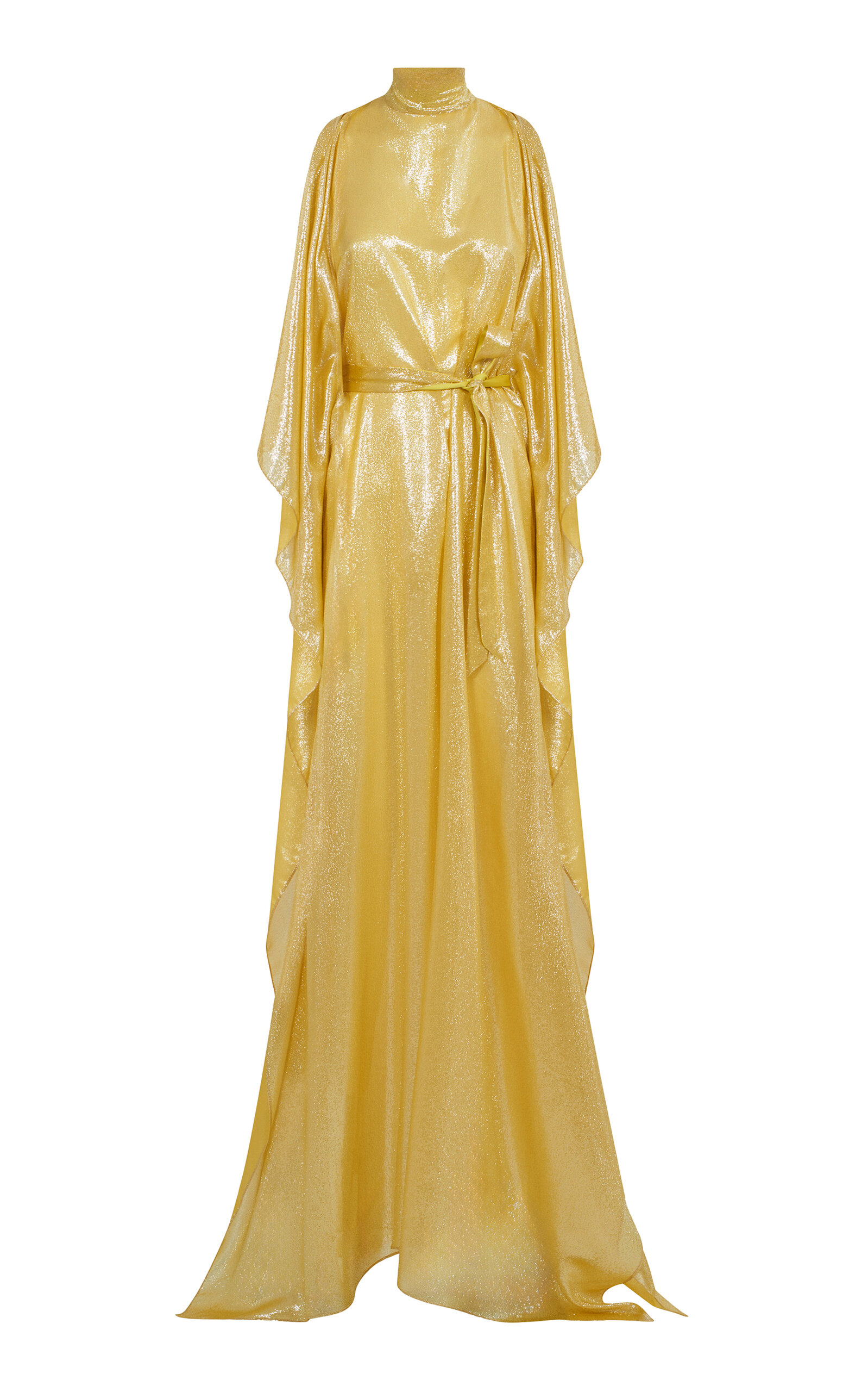 Taller Marmo Nevada Lightweight Lamè Caftan Dress