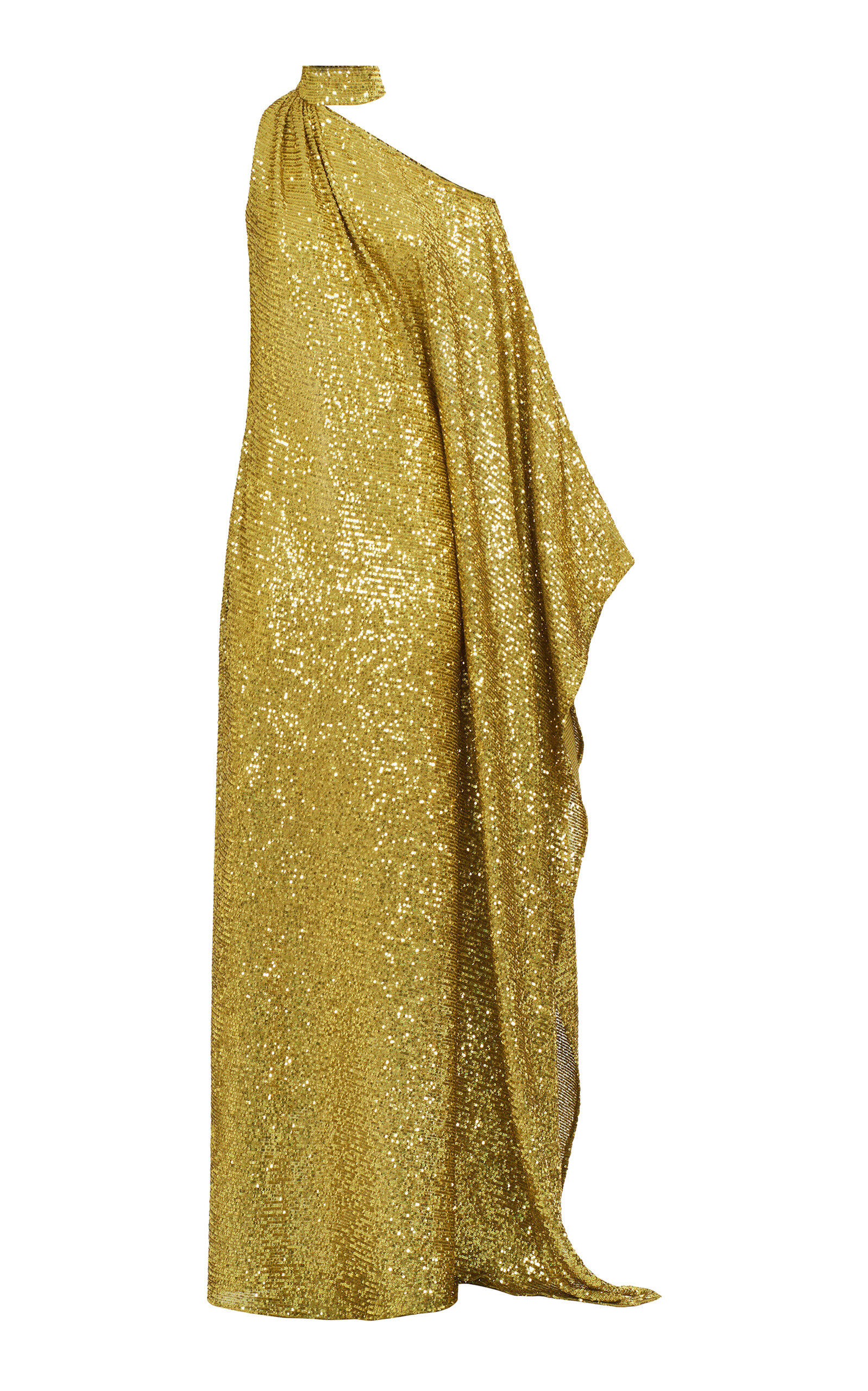 Taller Marmo ATLAS DISCO DRESS CHARTREUSE