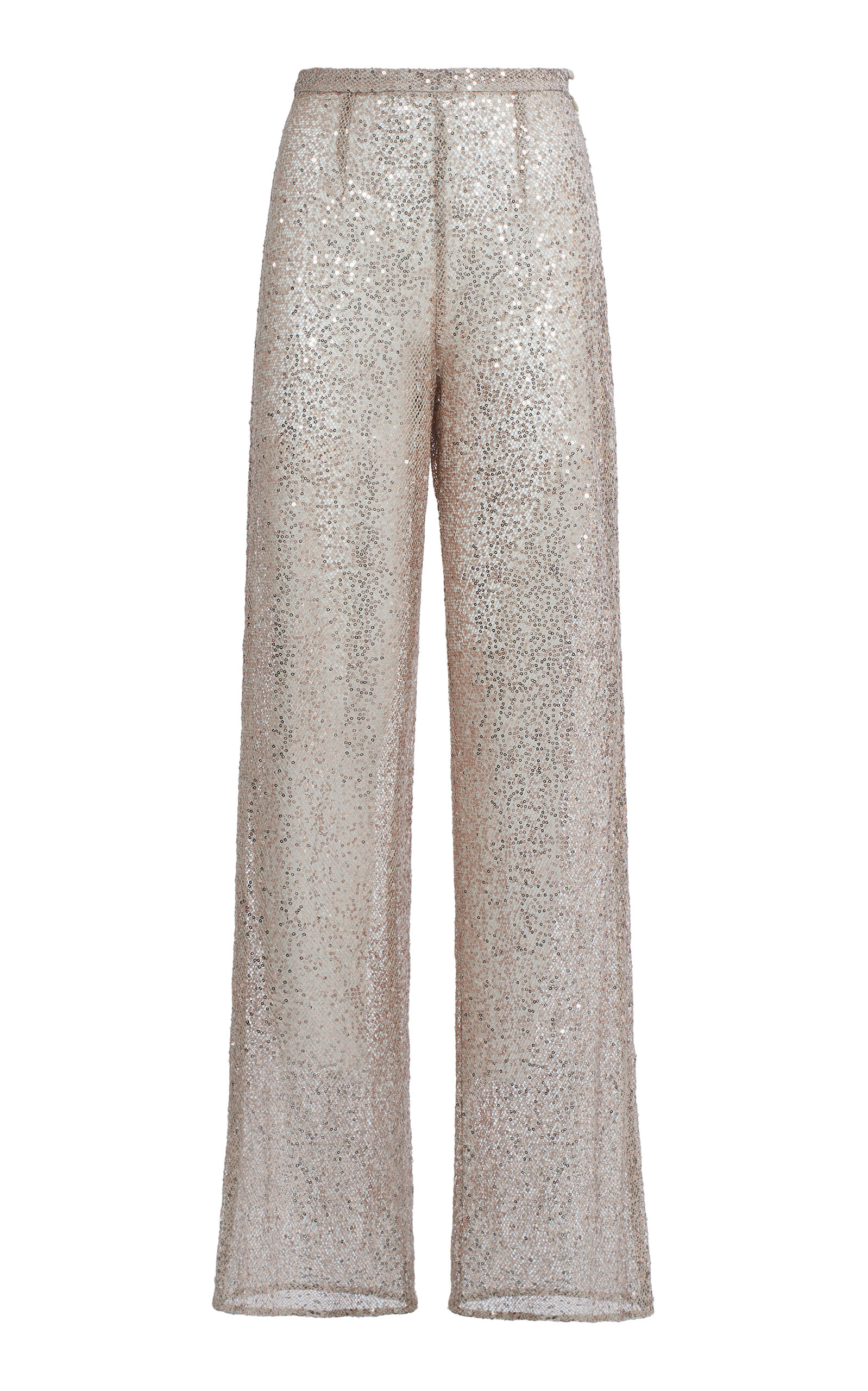 Taller Marmo MARLENE DISCO PANTS WHITE SAND