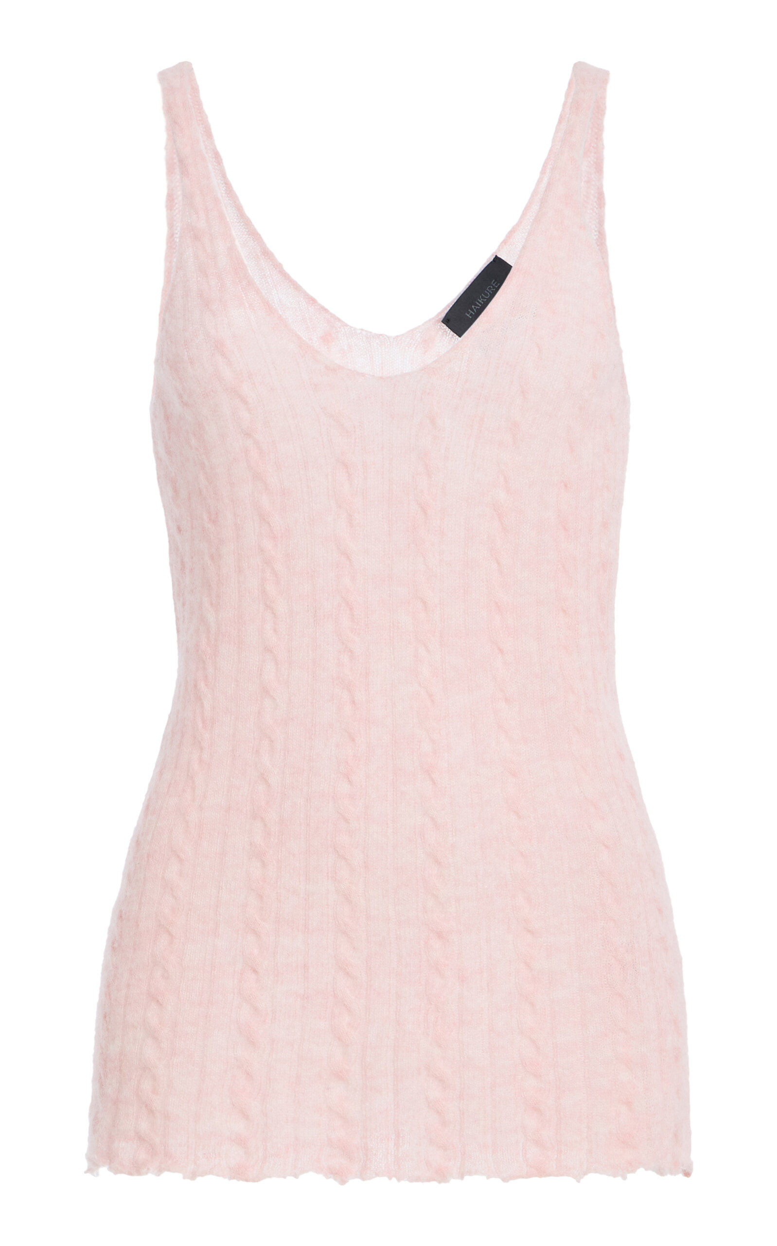 Haikure Lois Wool-blend Tank Top In Pink