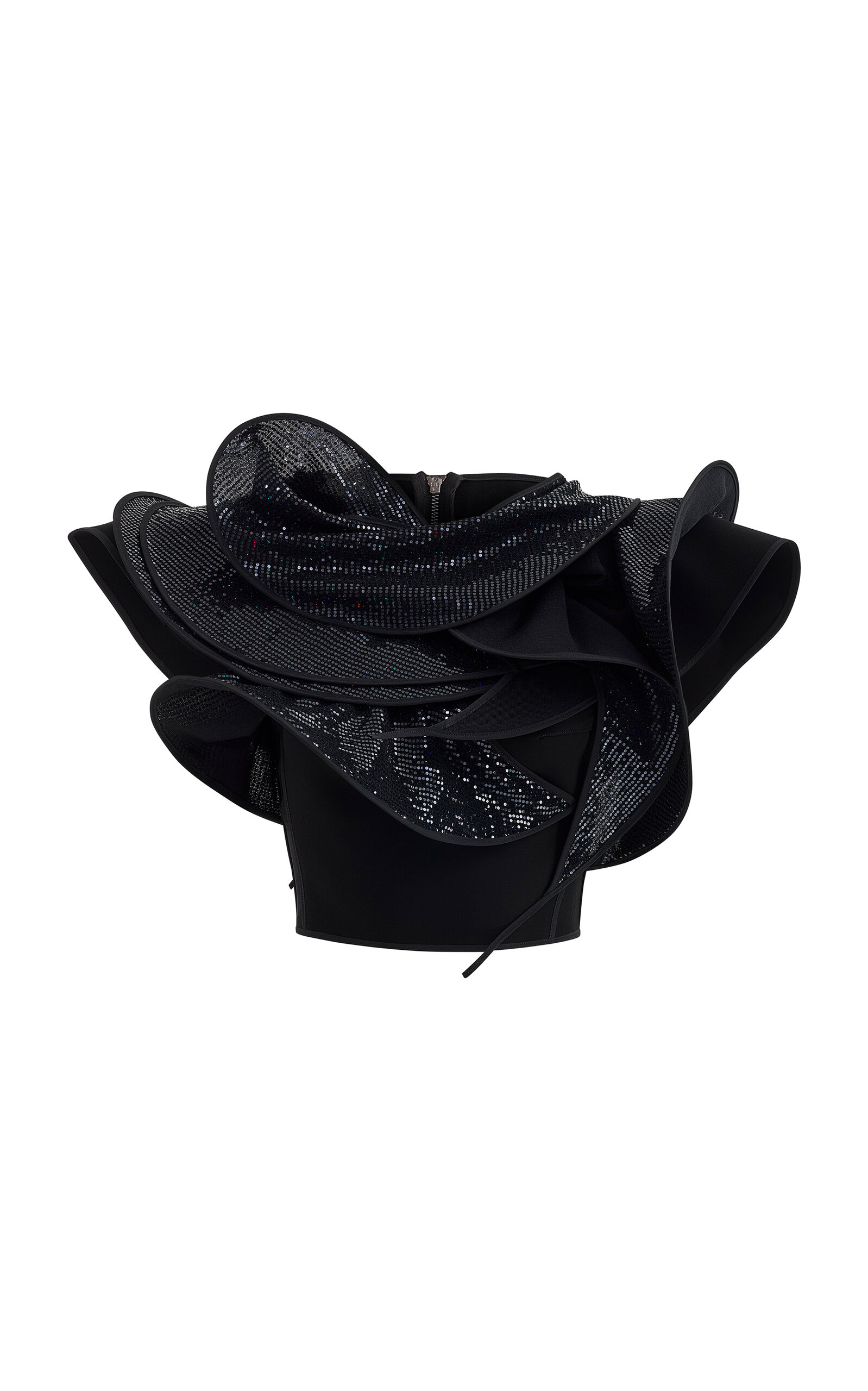 Maticevski Colonnade Sequined Top