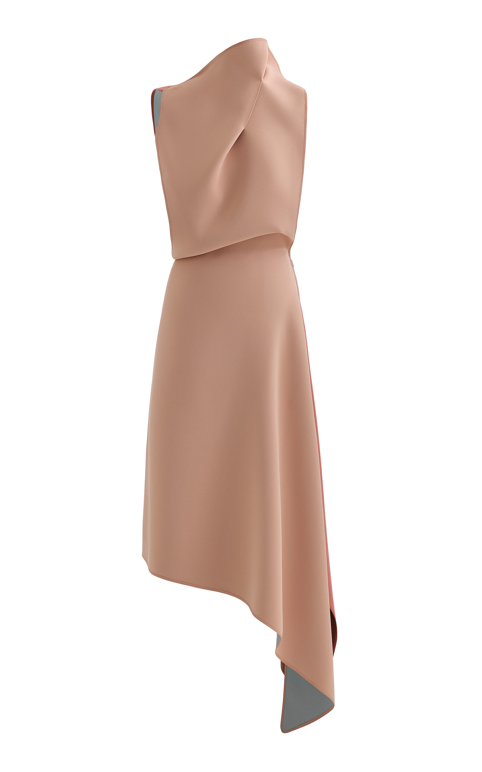Maticevski Lash Asymmetric Midi Dress