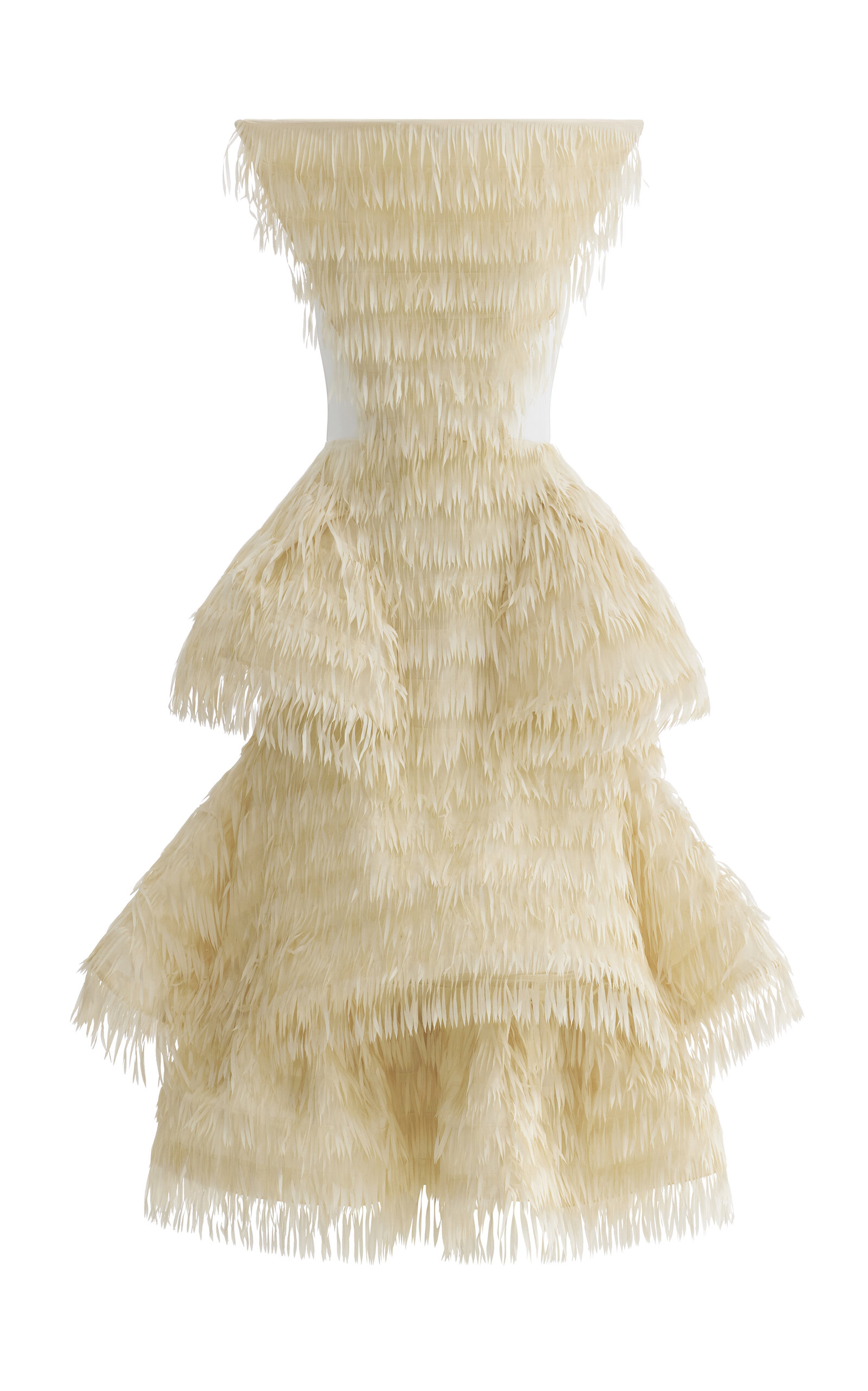 Maticevski Kismet Fringed Midi Dress