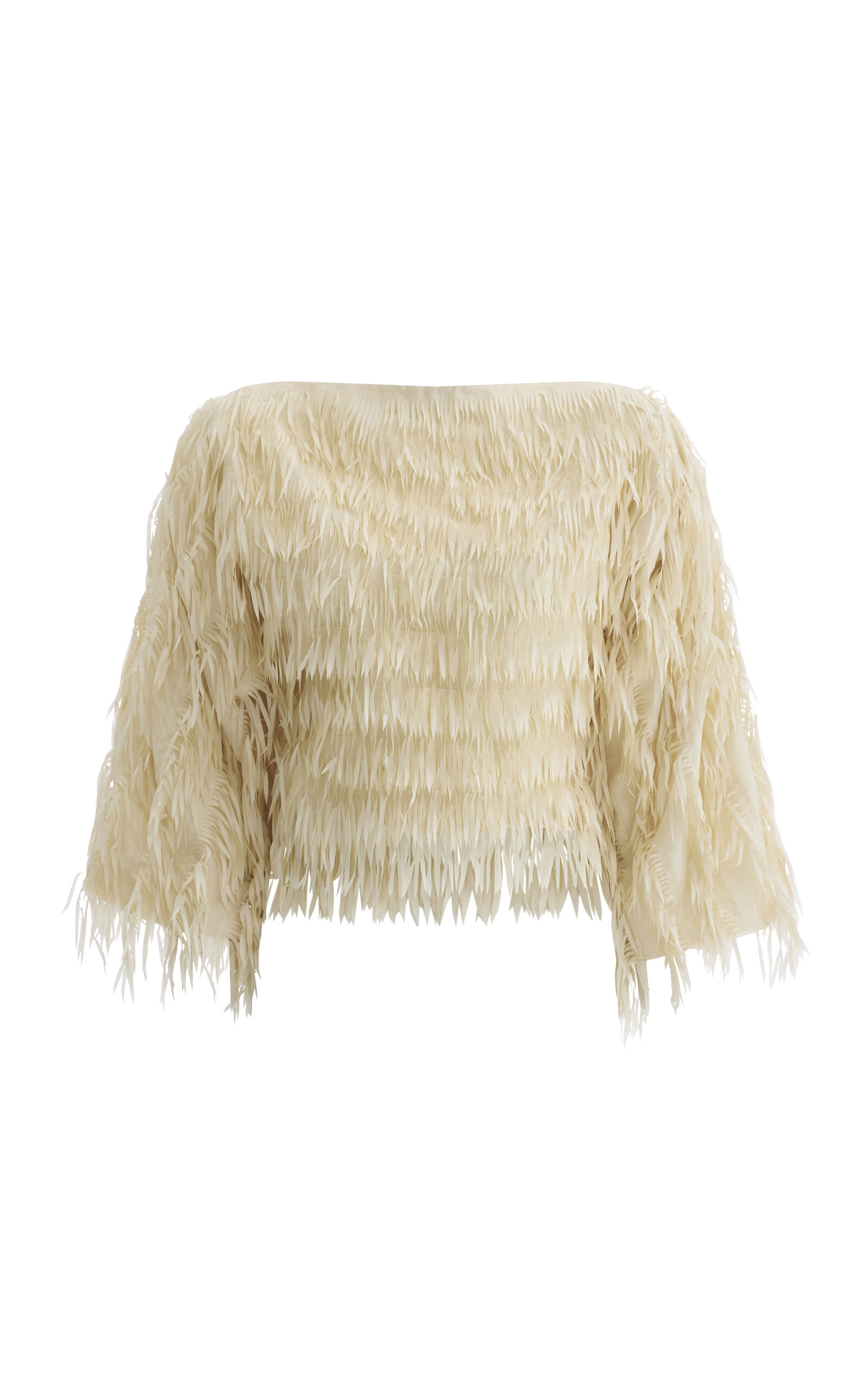 Maticevski Dazzle Fringed Top