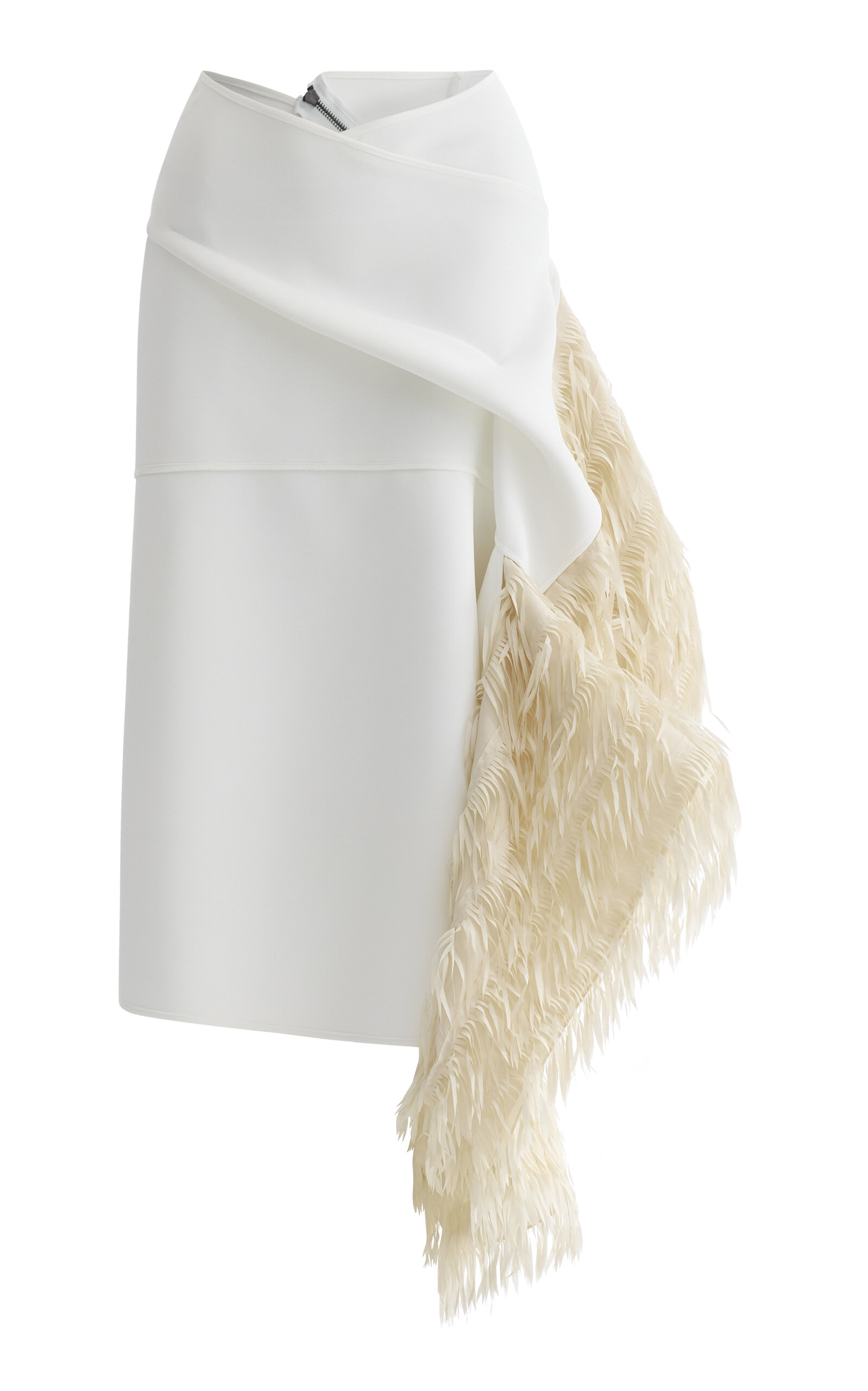 Maticevski Plaintive Fringed Midi Skirt