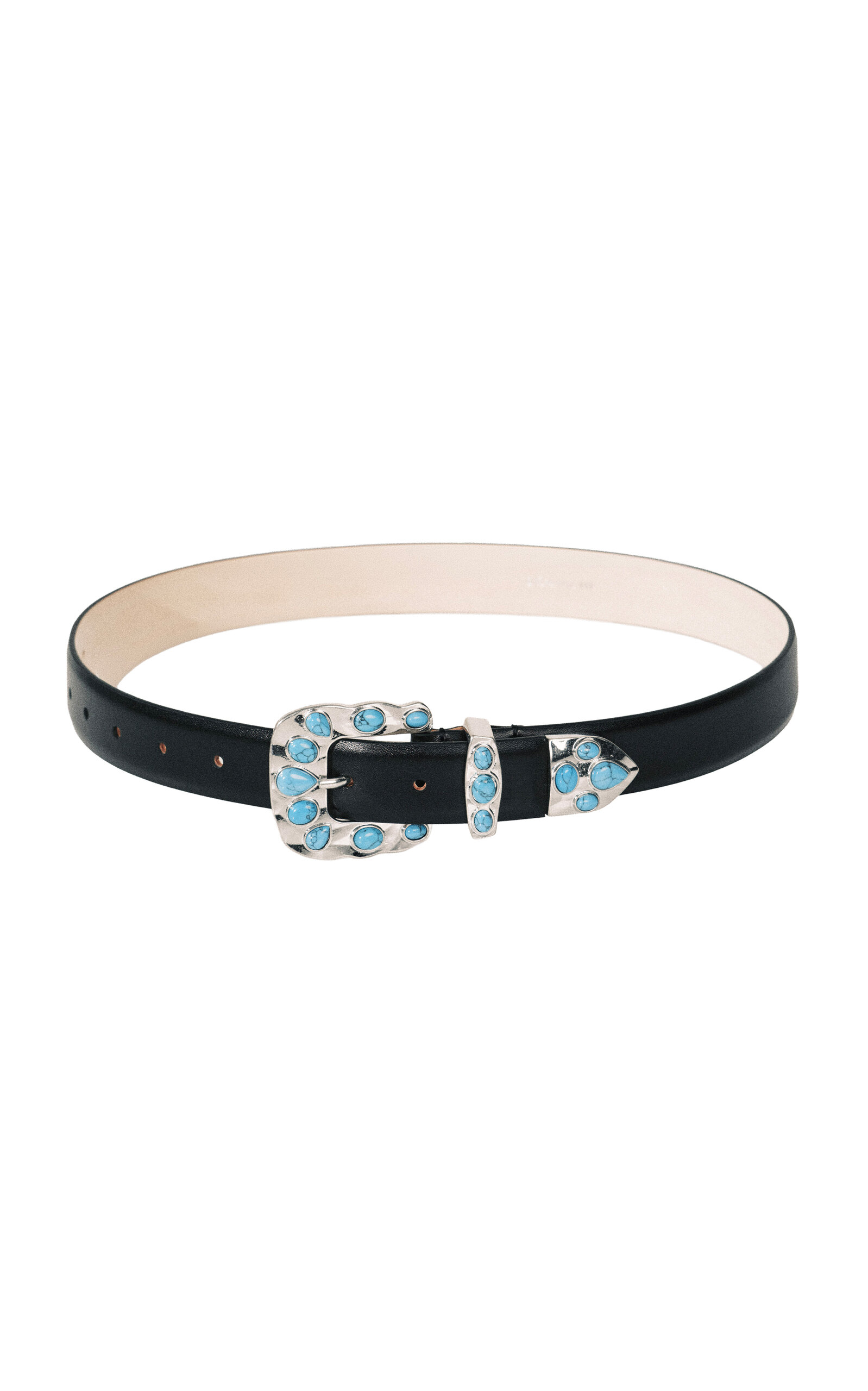 Déhanche Juna Turquoise Belt - Moda Operandi