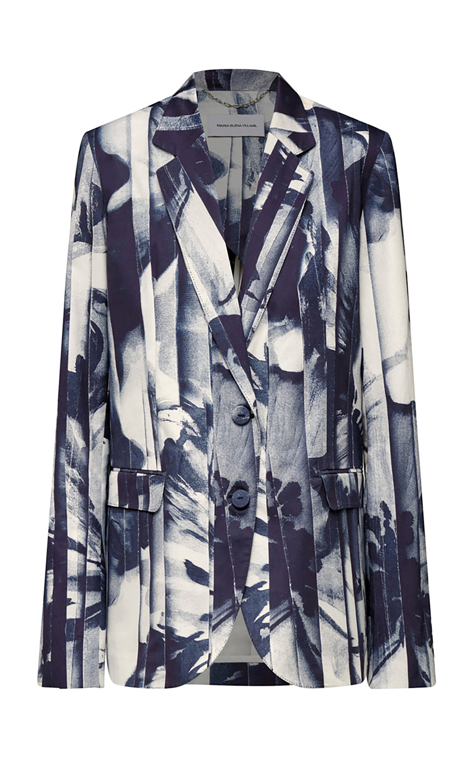 MARIA ELENA VILLAMIL Lao Cotton Blazer