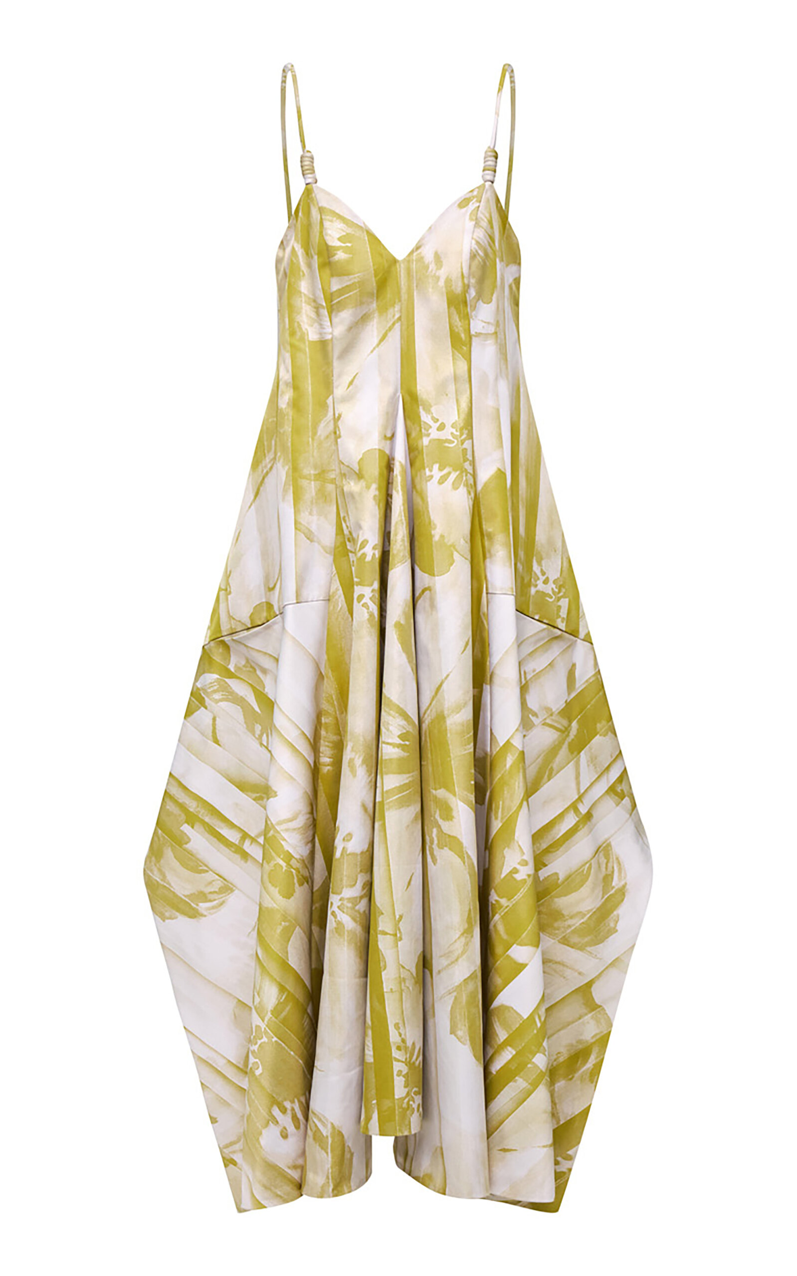 MARIA ELENA VILLAMIL Yin Cotton Midi Dress