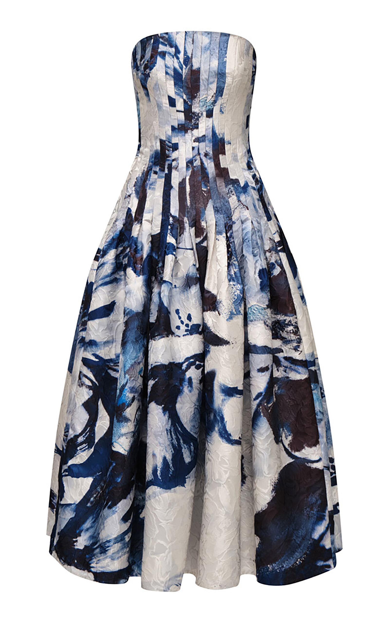 MARIA ELENA VILLAMIL Camelia Midi Dress