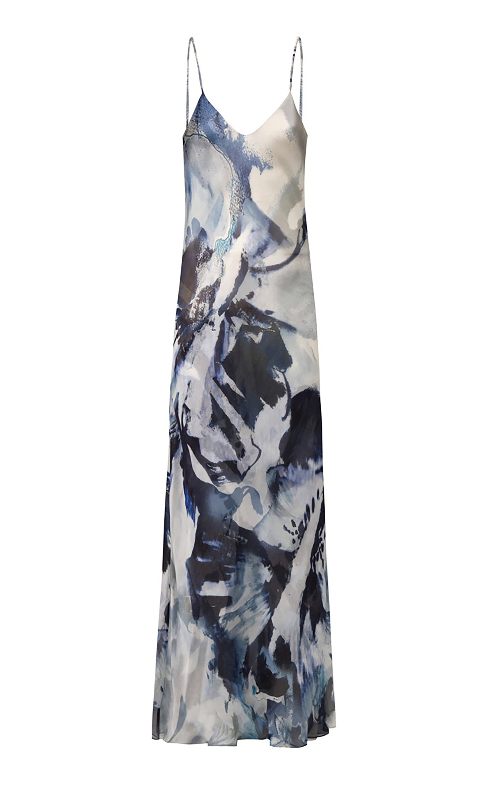 MARIA ELENA VILLAMIL Idea Silk Maxi Dress