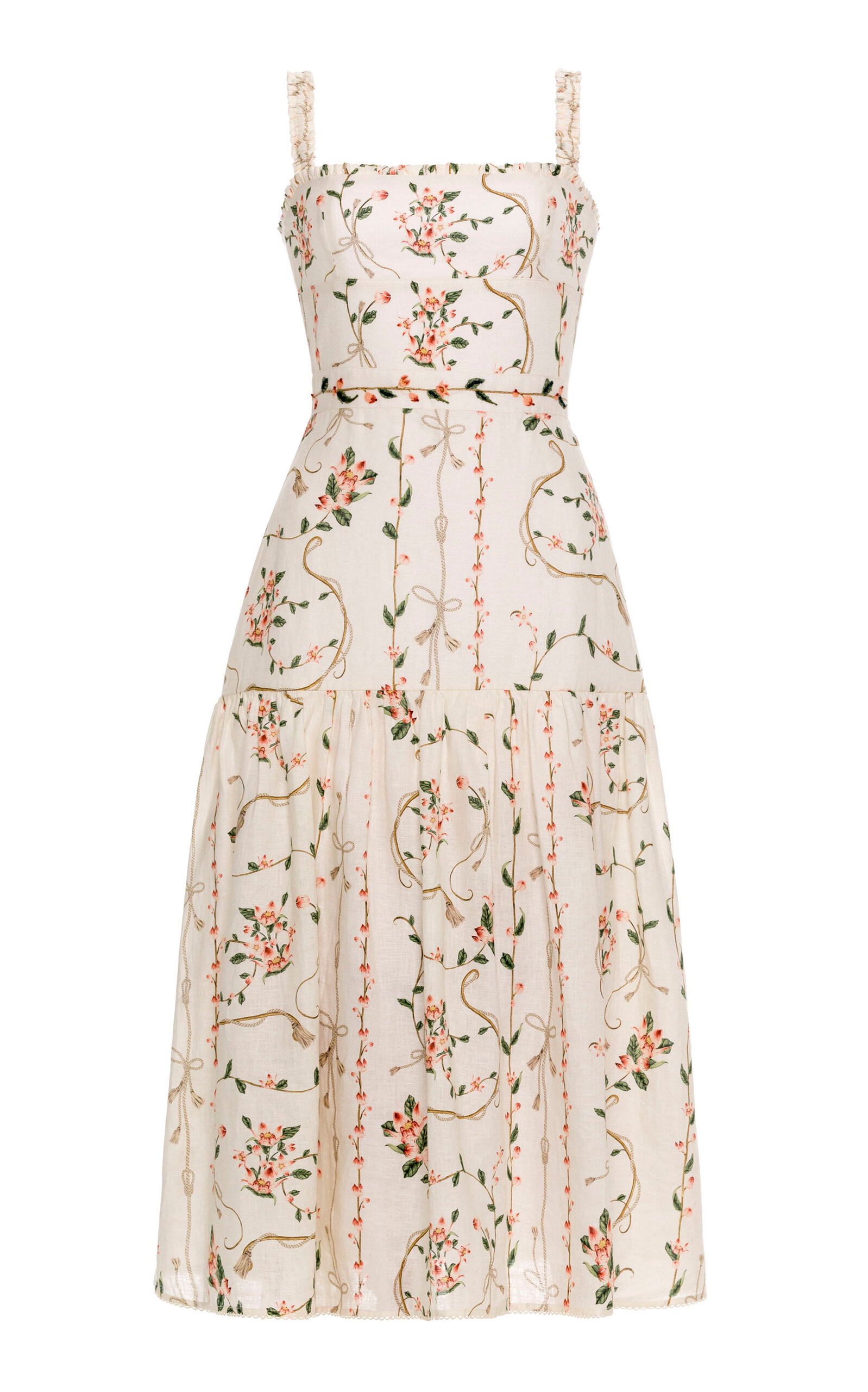 Agua by Agua Bendita Nispero Navegante Linen Dress