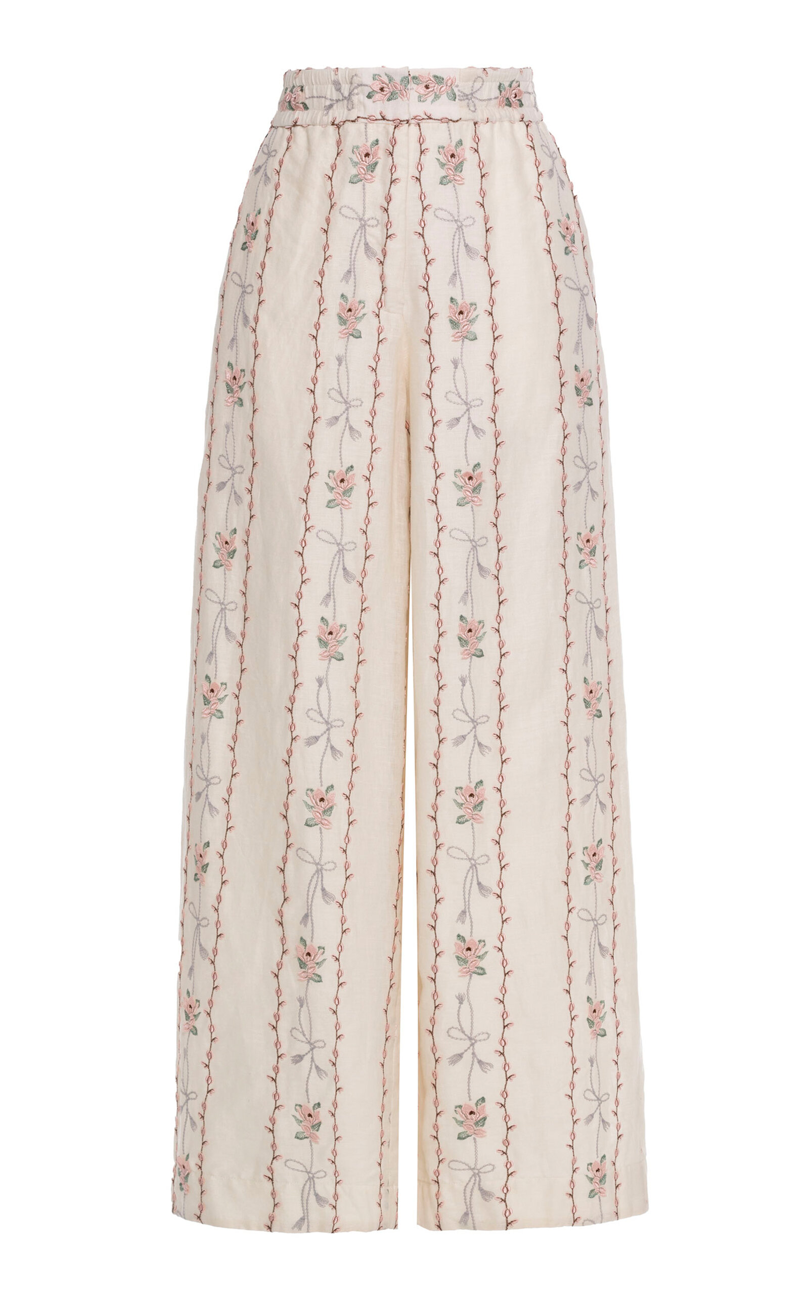 Agua by Agua Bendita Tota Navegante Linen Pants