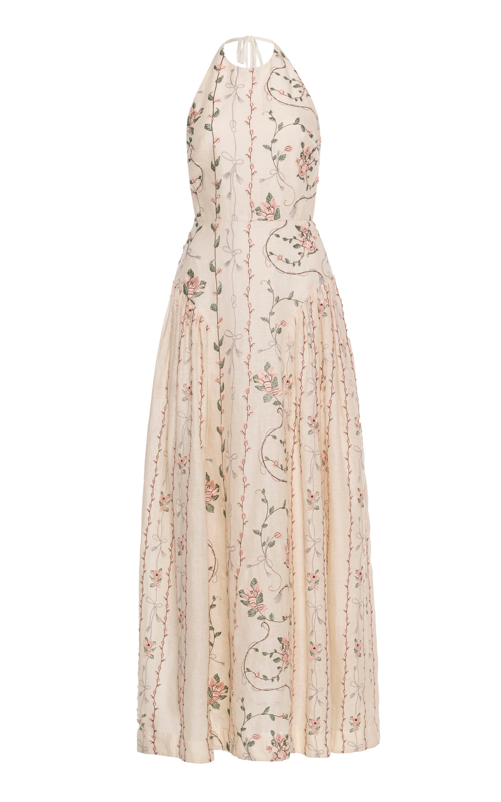 Agua by Agua Bendita Balsa Navegante Linen Dress