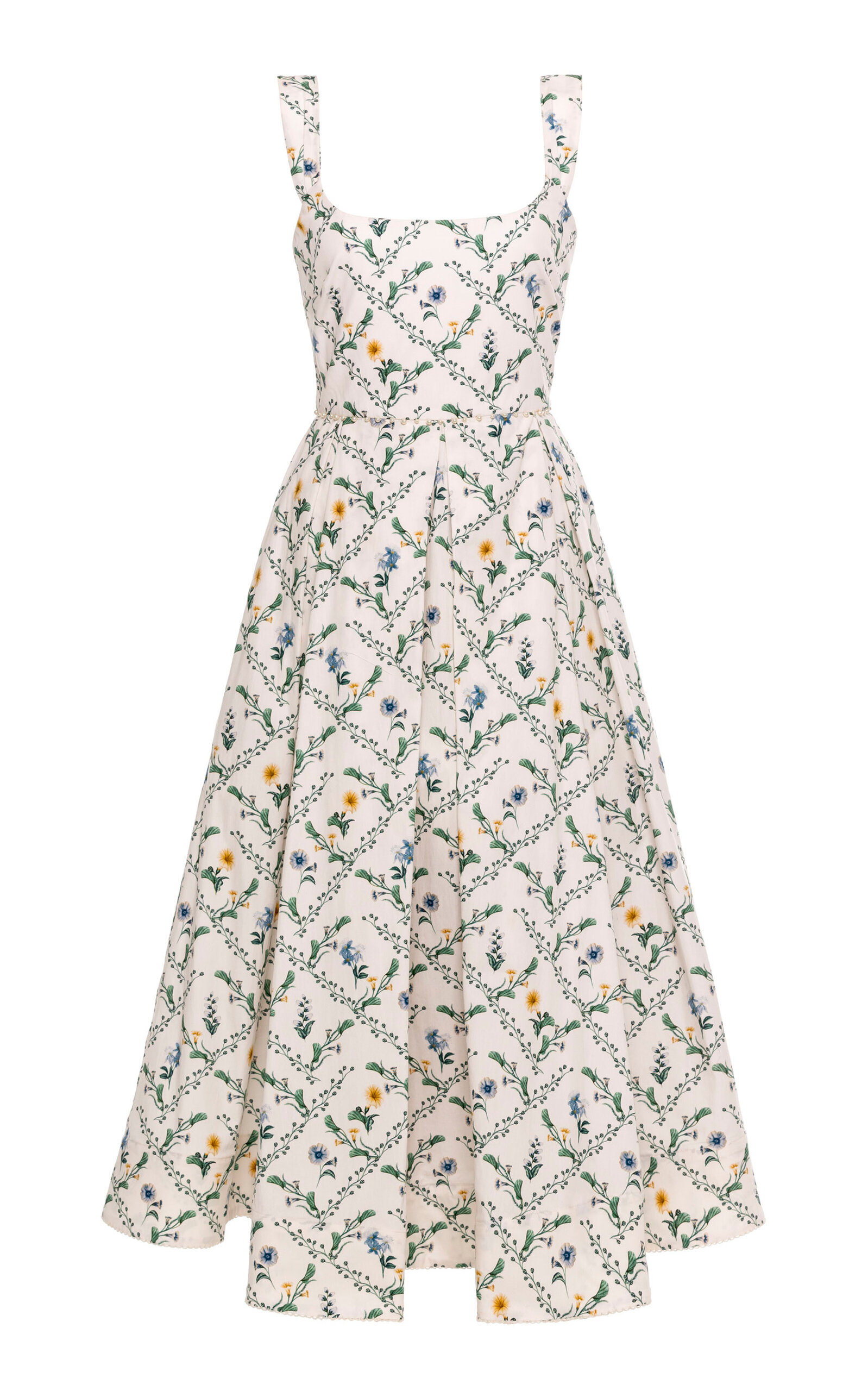 Agua by Agua Bendita Alcaparra Brissa Cotton Dress