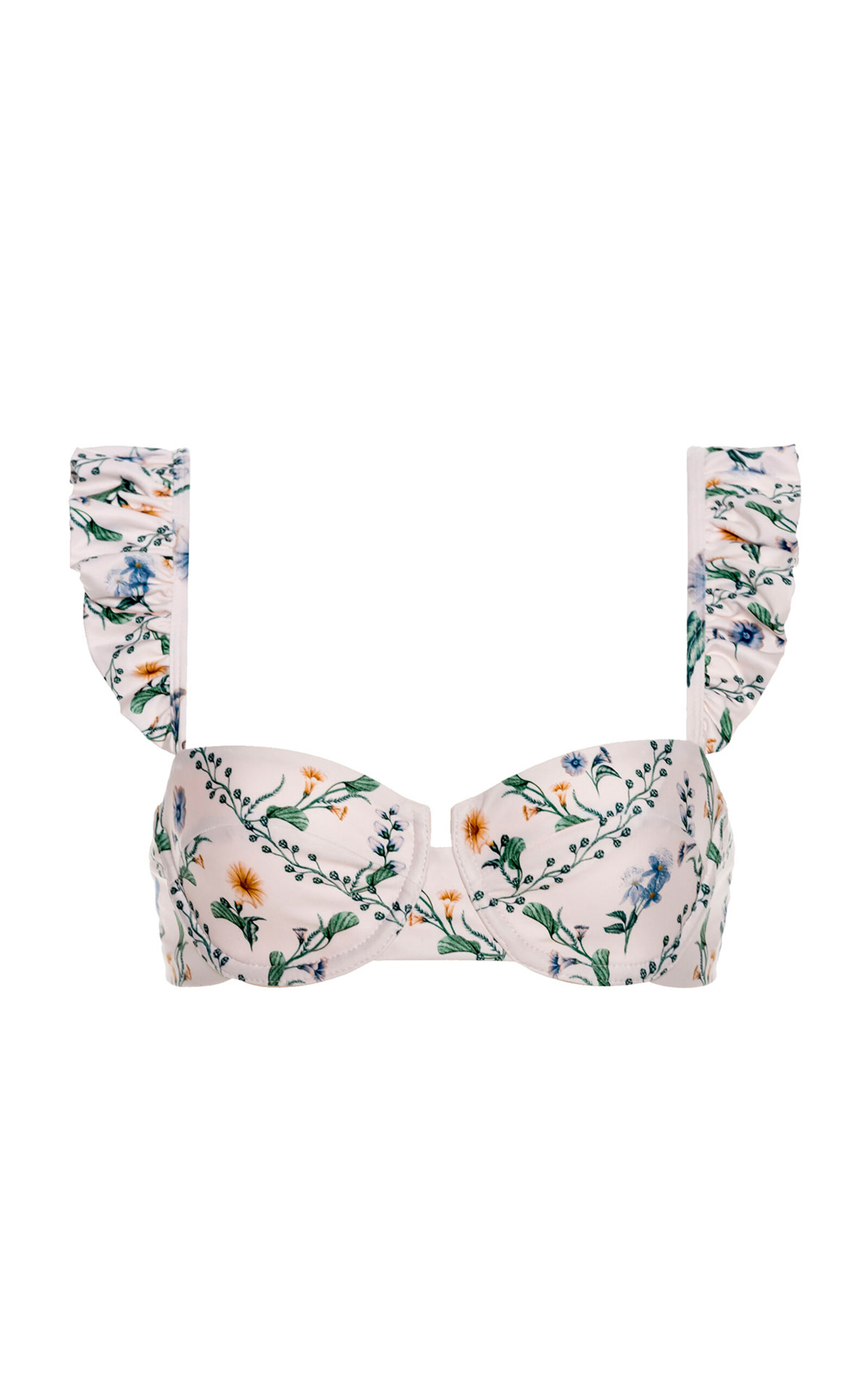 Agua by Agua Bendita Kiwi Brisa Floral Bikini Top