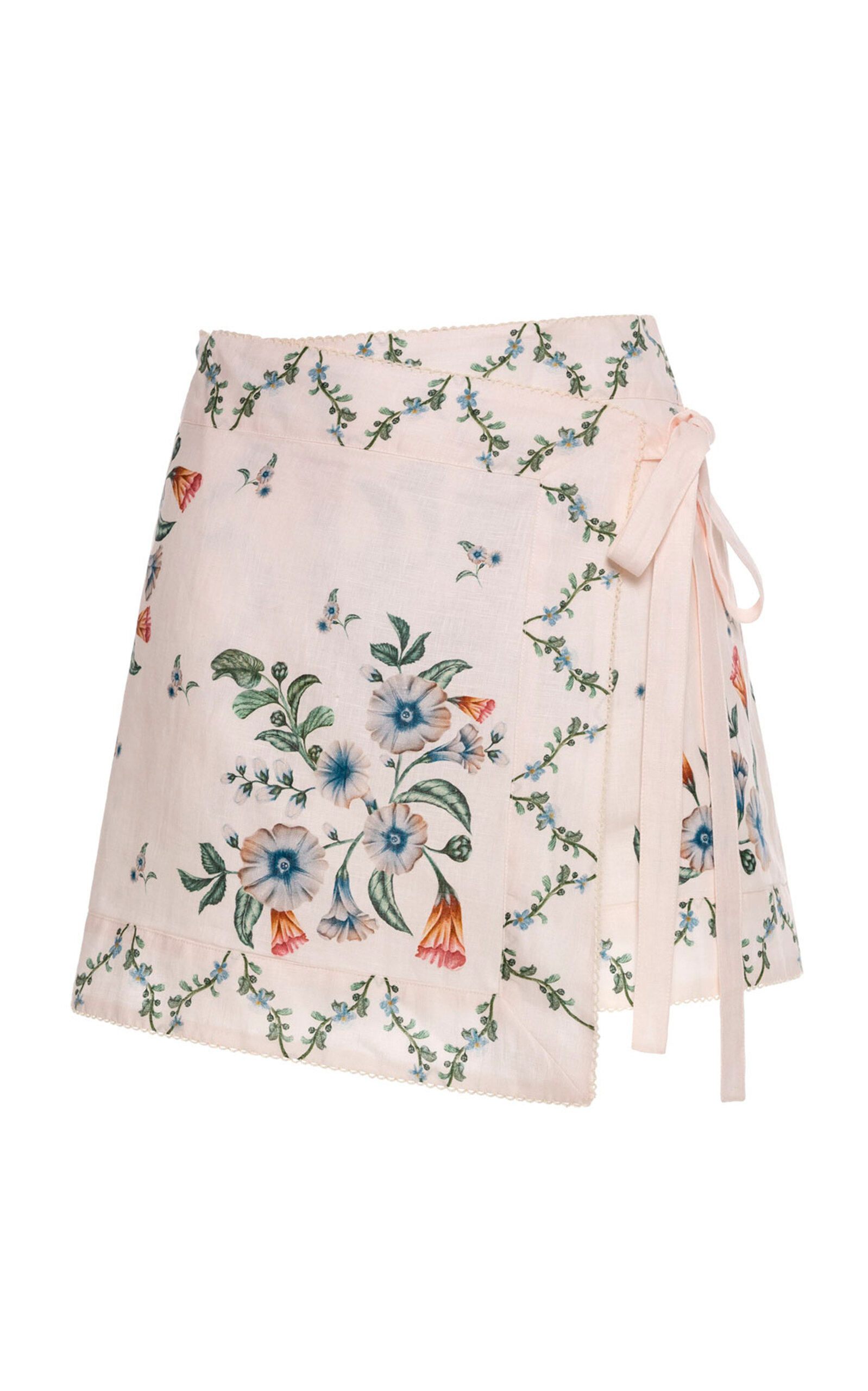 Agua by Agua Bendita Luna Brisa Linen Cover Up