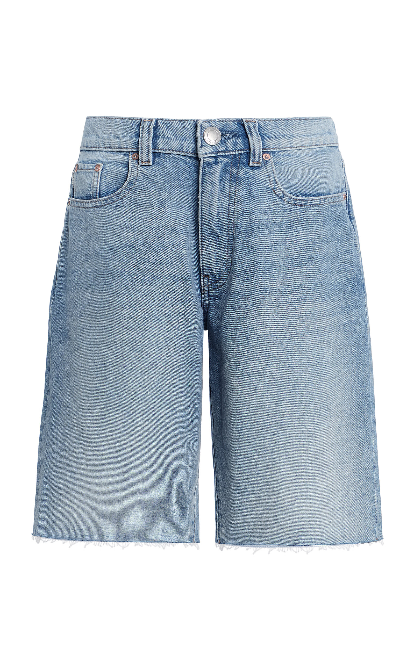 Abby Relaxed Low-Rise Denim Shorts